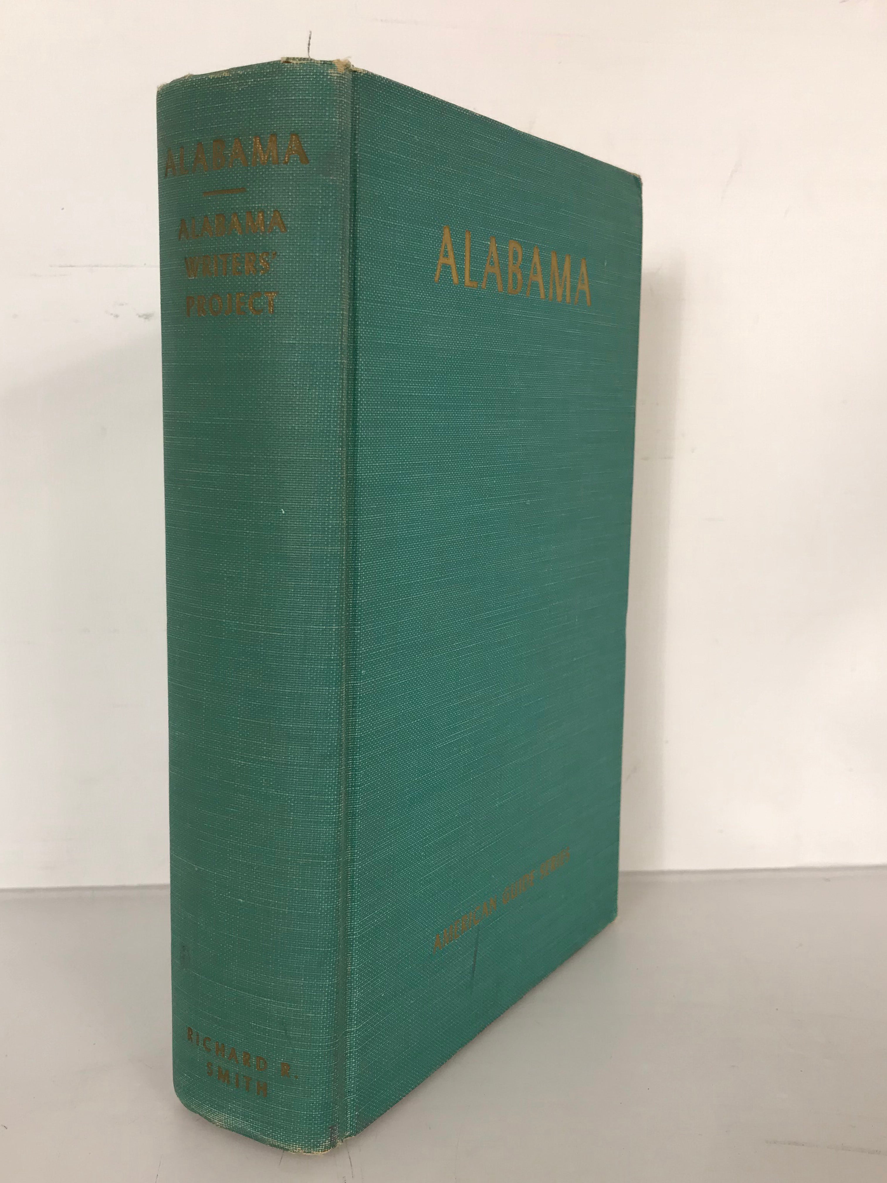 Alabama A Guide to the Deep South American Guide Series Illustrated with Map 1941 HC