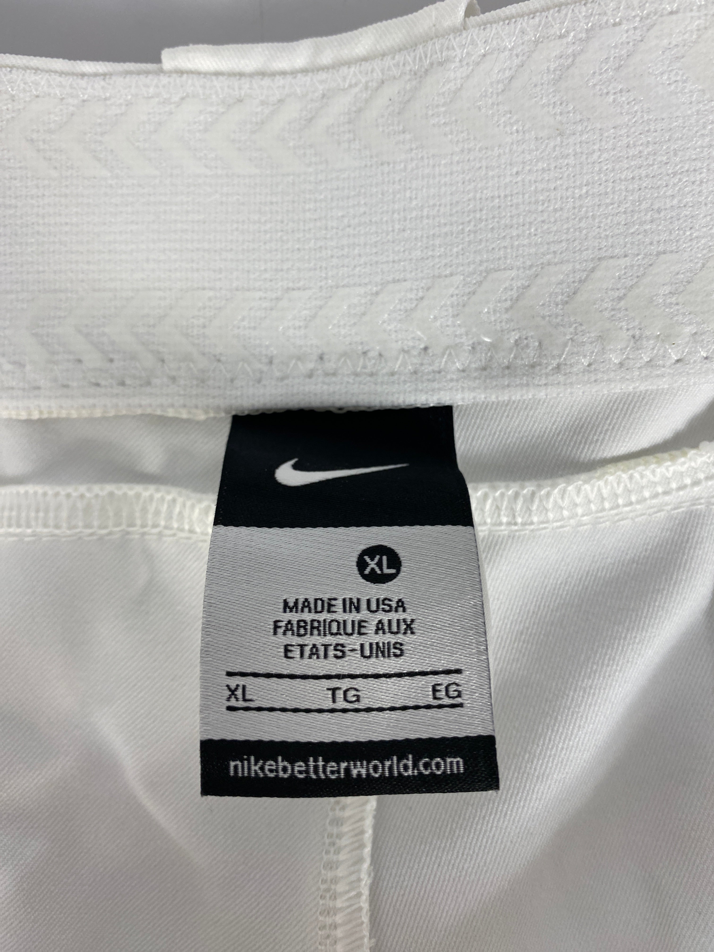 Nike Better World White Baseball Pants Men's Size XL