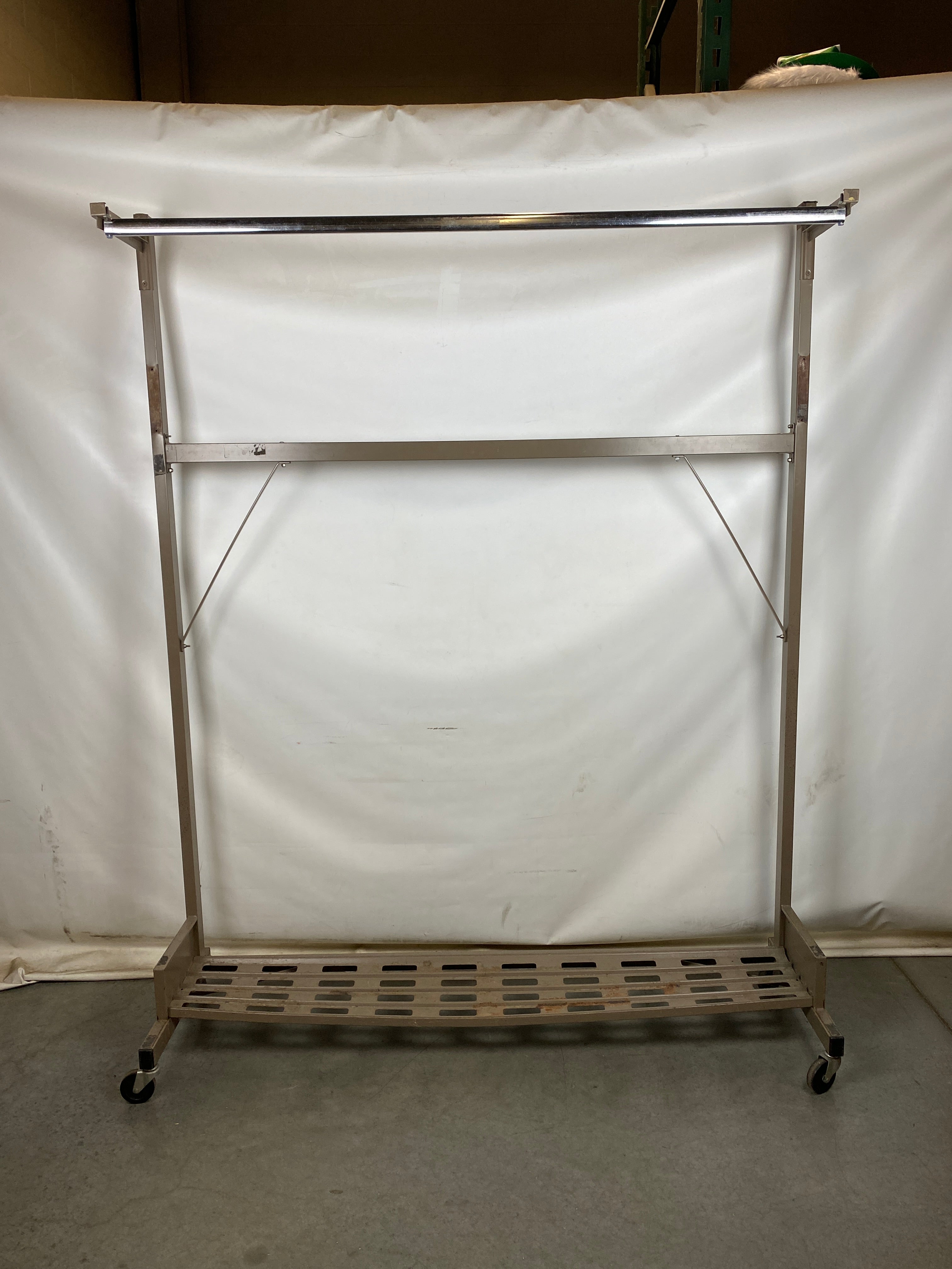 Portable Coat Hanger & Shoe Rack