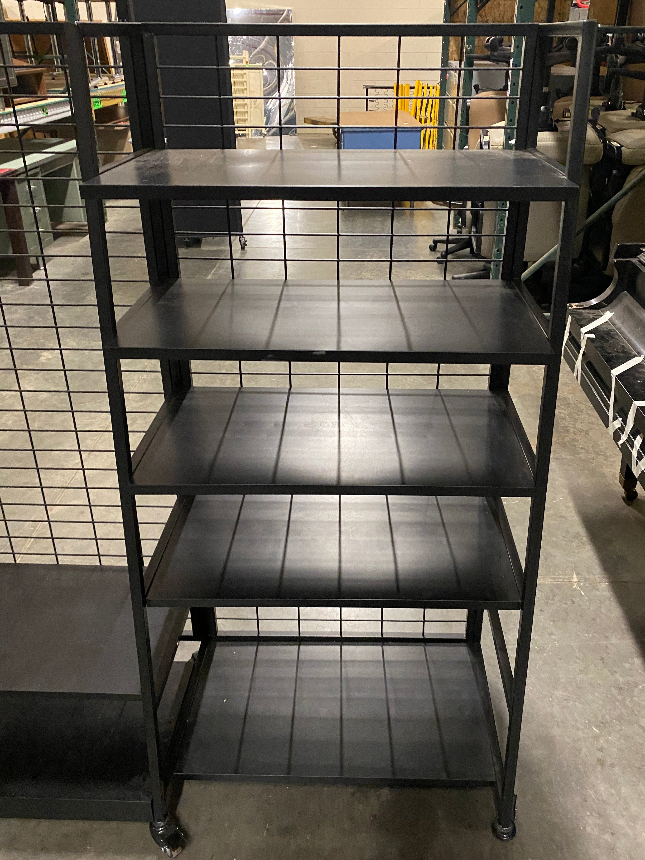 Logobrands Black Display Rack on Wheels