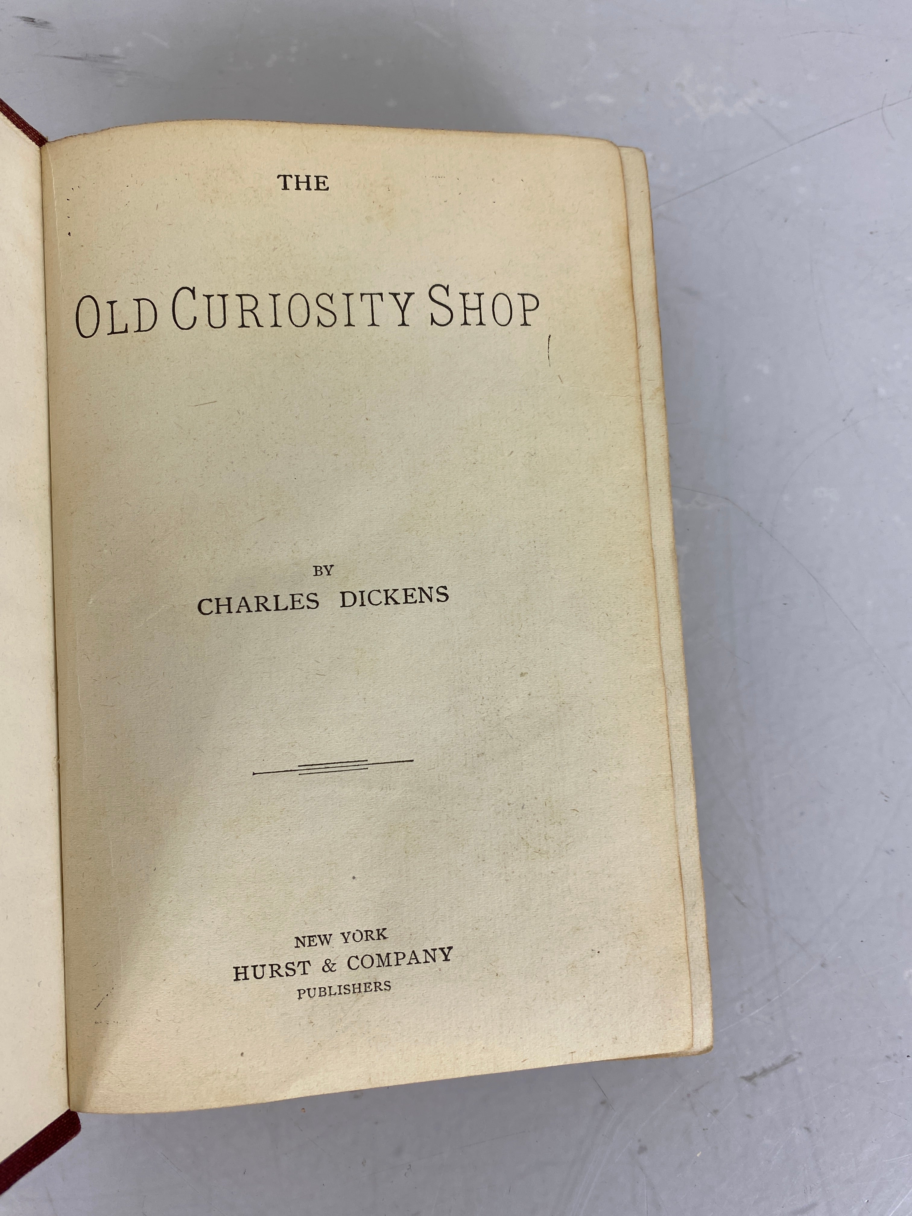 Lot of 2 Classics: The Old Curiosity Shop by Dickens, and Tortilla Flat by Steinbeck HC