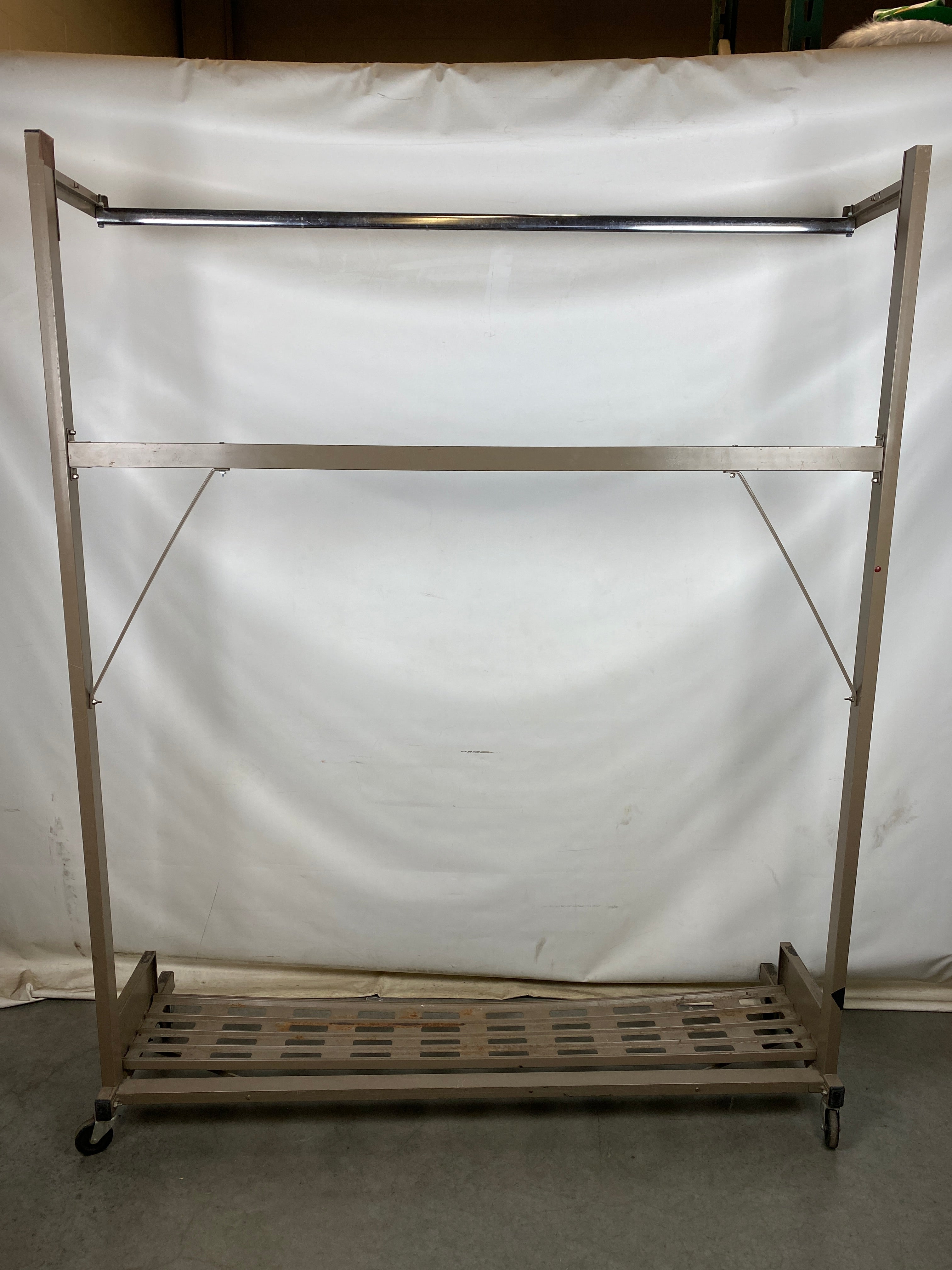 Portable Coat Hanger & Shoe Rack