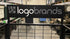 Logobrands Black Display Rack on Wheels