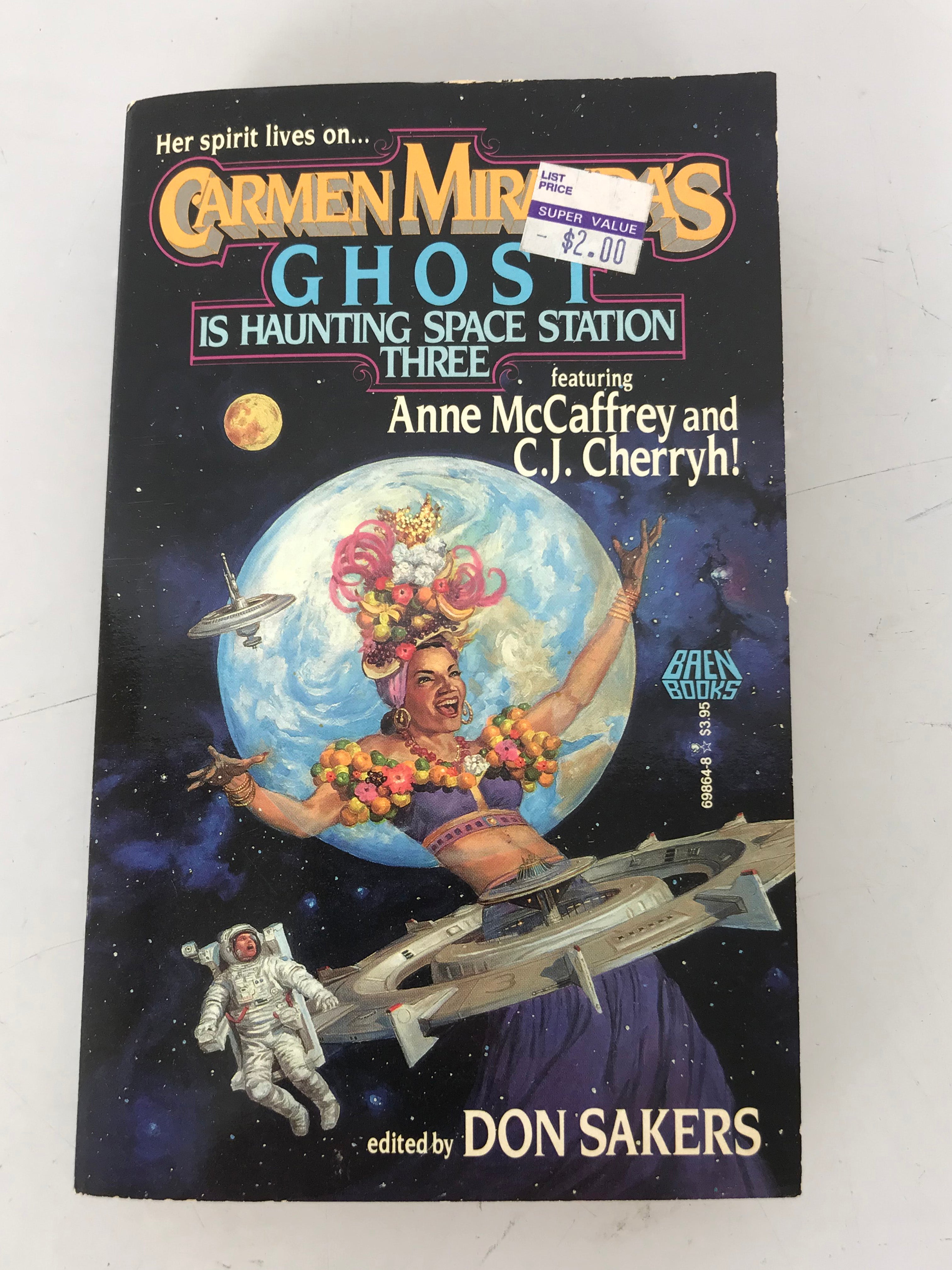 Carmen Miranda's Ghost is Haunting Space Station Three by Anne McCaffrey & CJ Cherryh 1990 PB