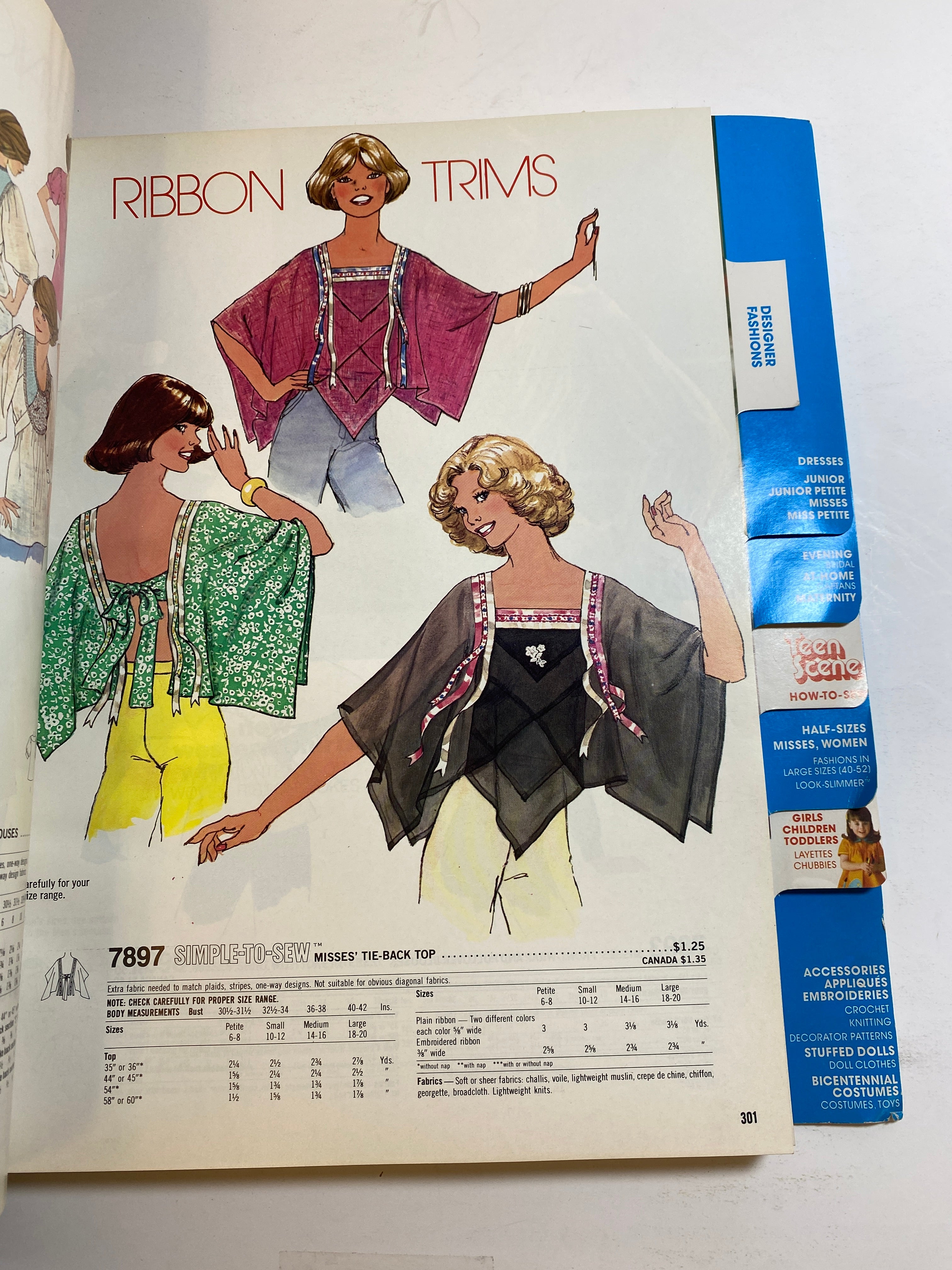 Simplicity March 1977 Counter Catalog Book