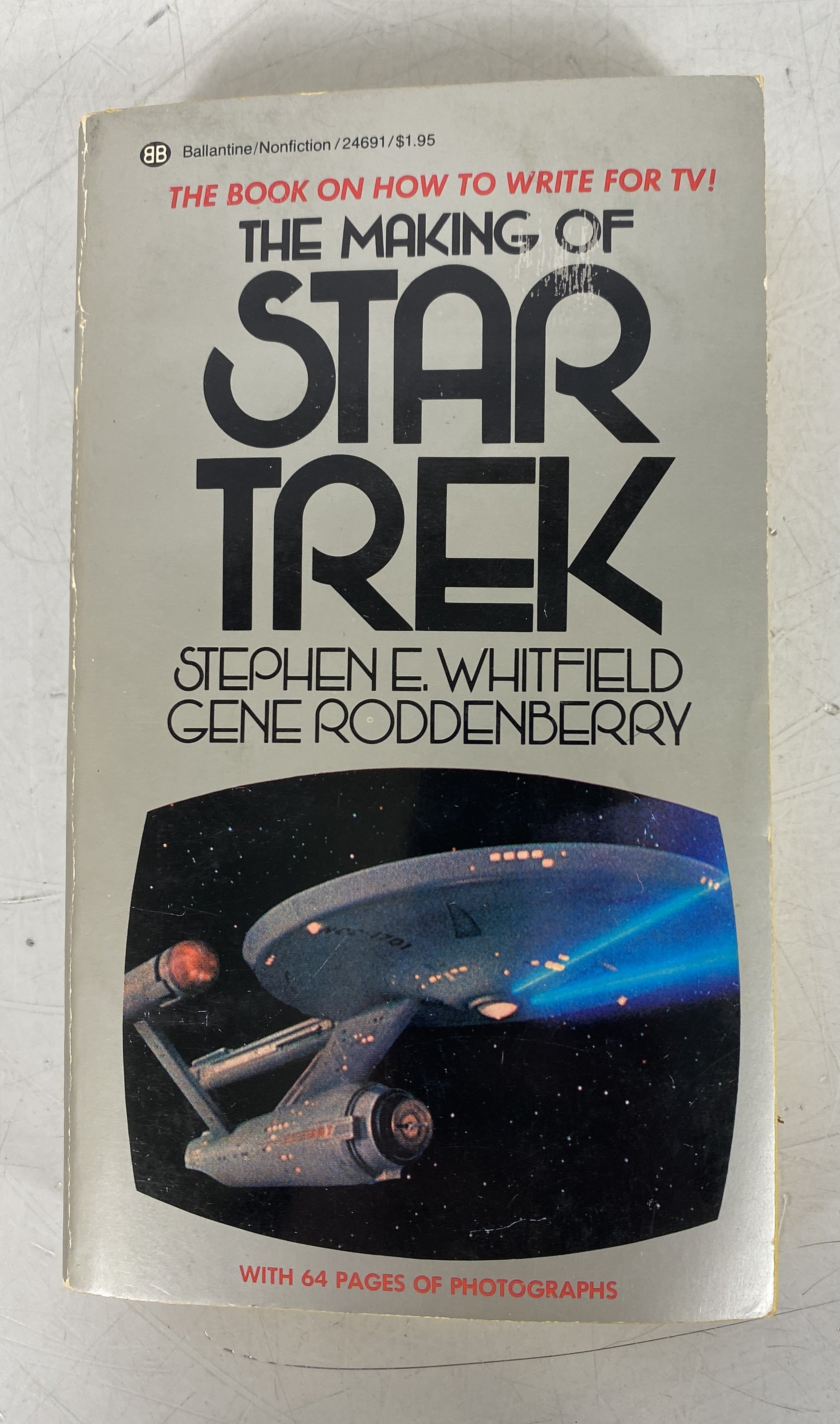 The Making of Star Trek Roddenberry Paperback SC