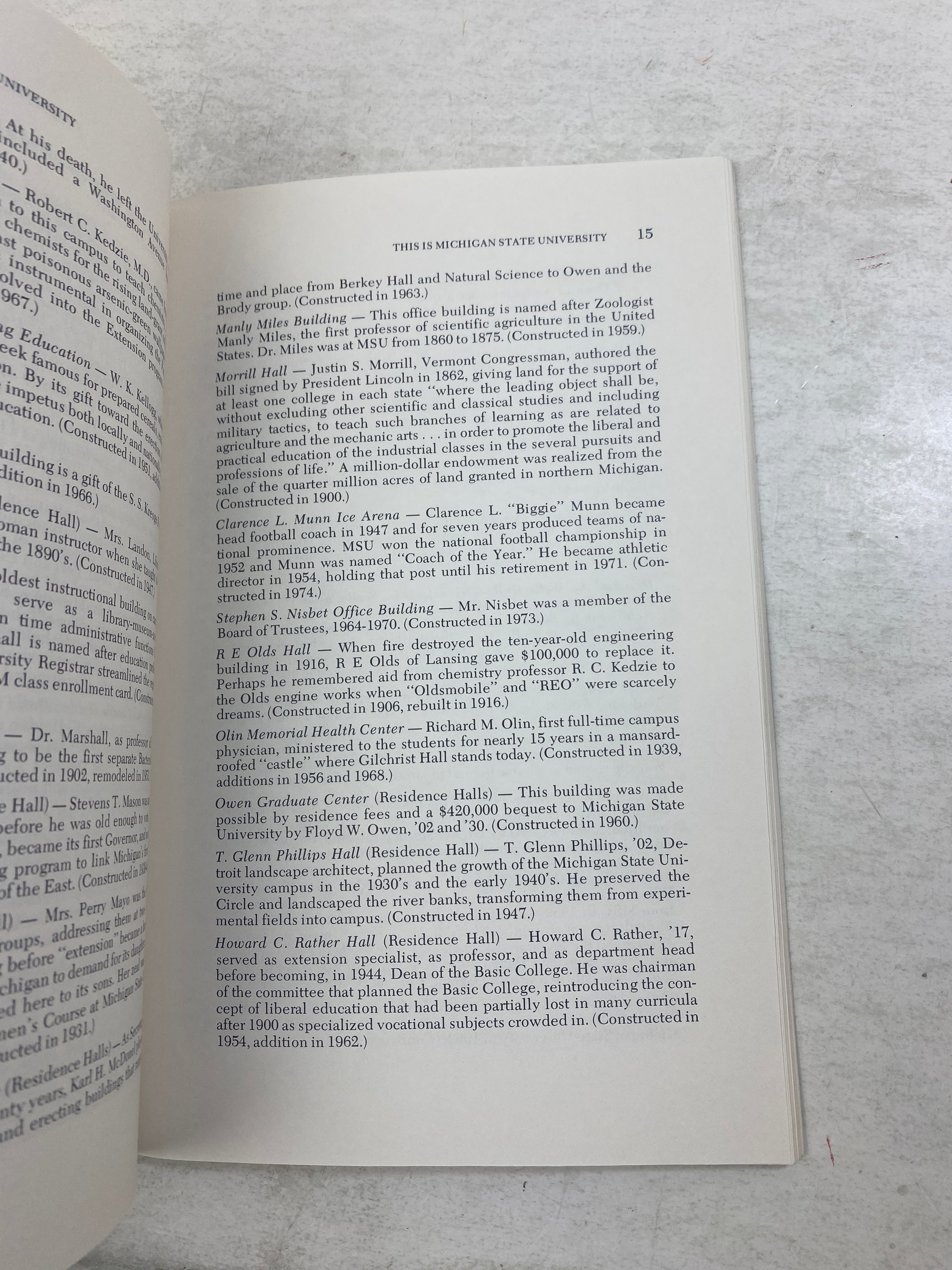 Michigan State University 1981 Facts Book