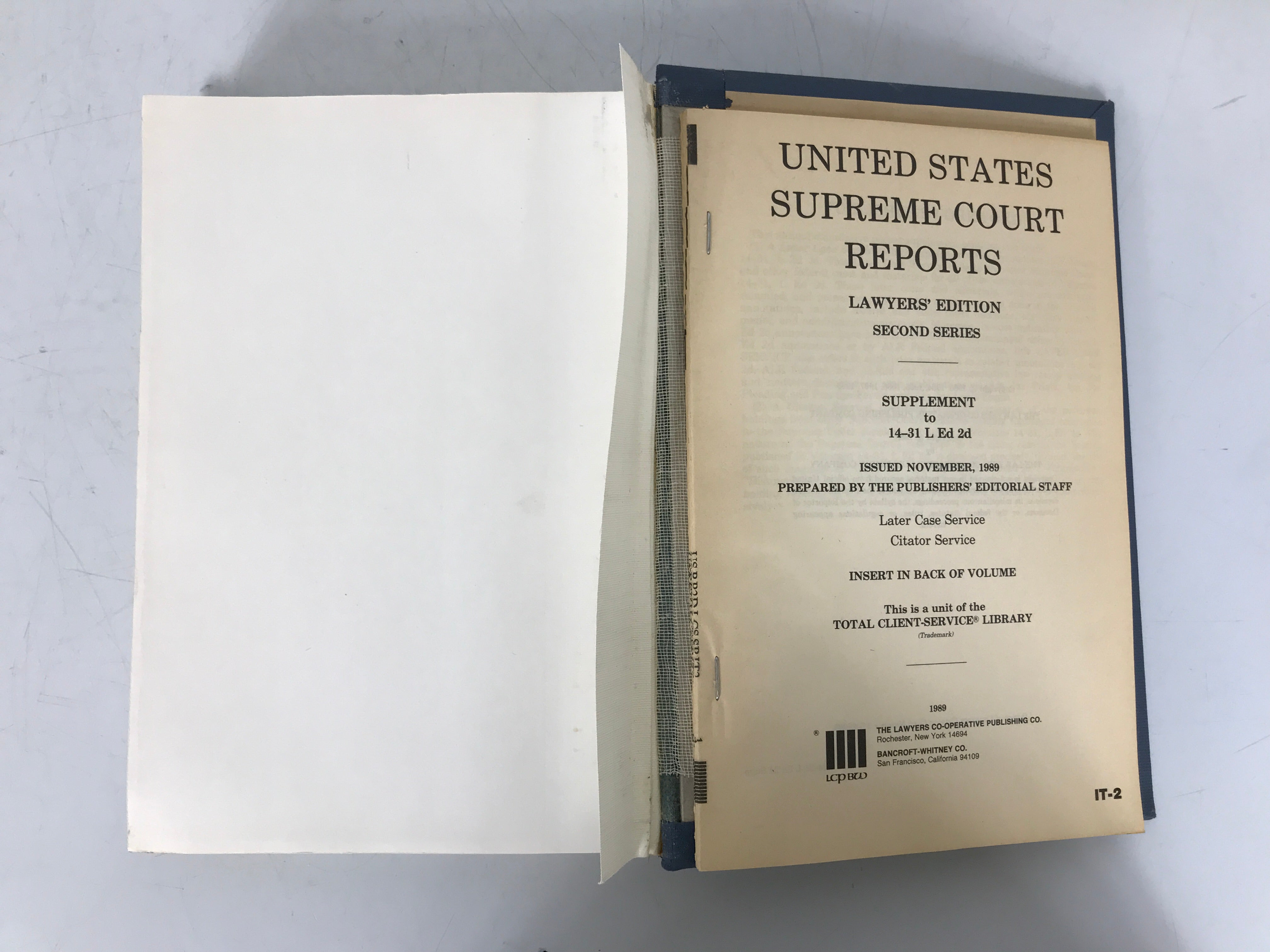 Lot of 3: U.S. Supreme Court Reports Lawyer's Edition 1959-1983 HC