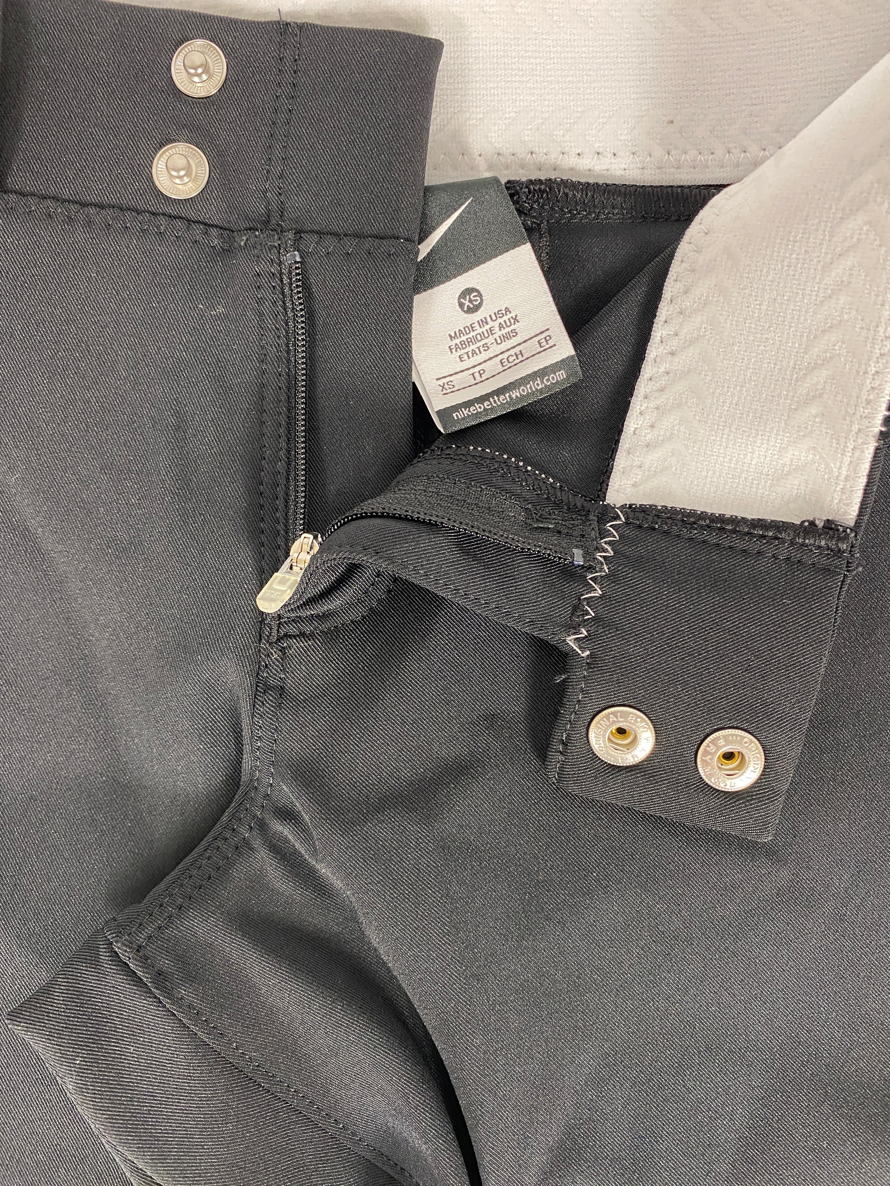 Nike Better World Black Baseball Pants Men's Size XS