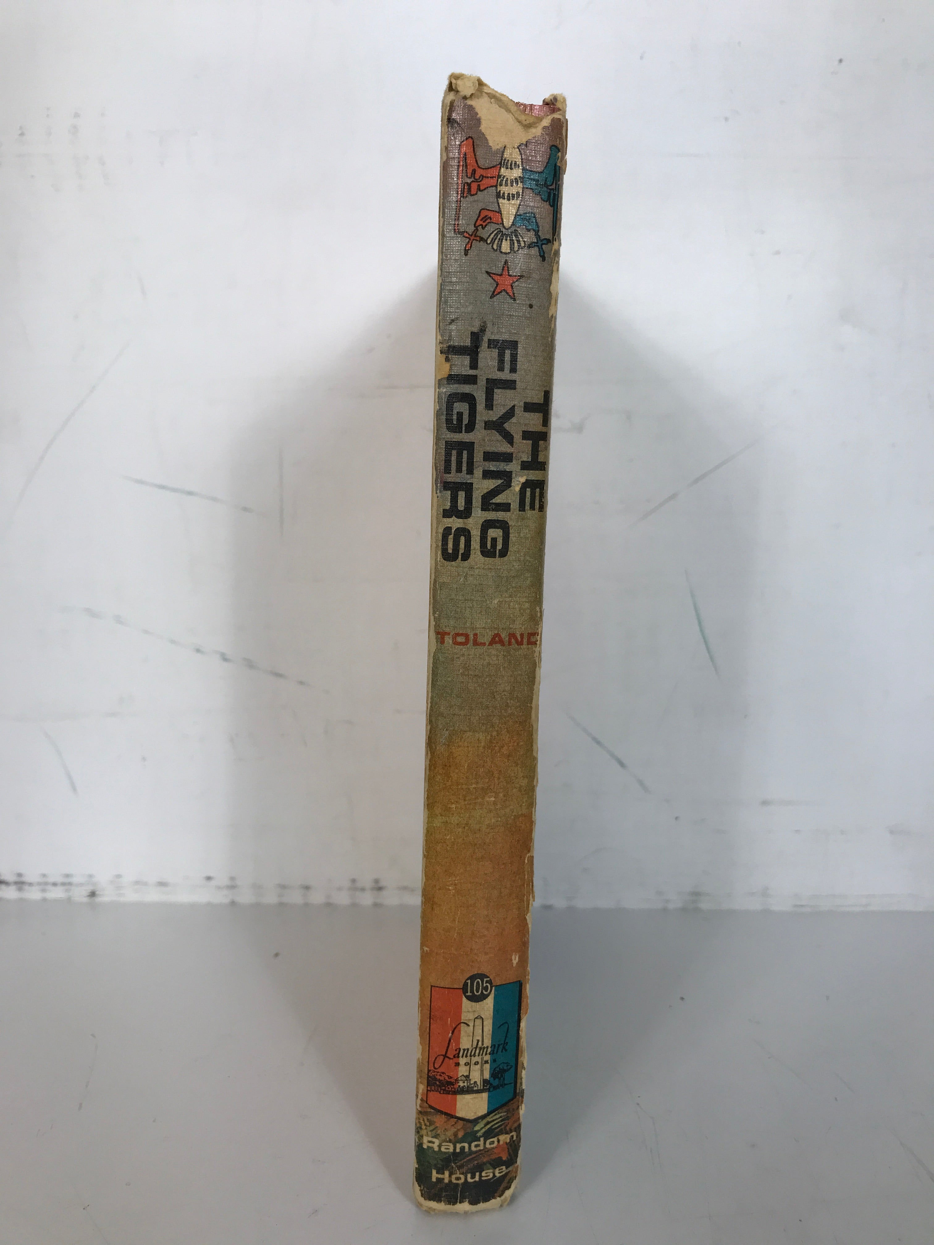 The Flying Tigers by John Toland 1963 HC WWII Fighter Pilots