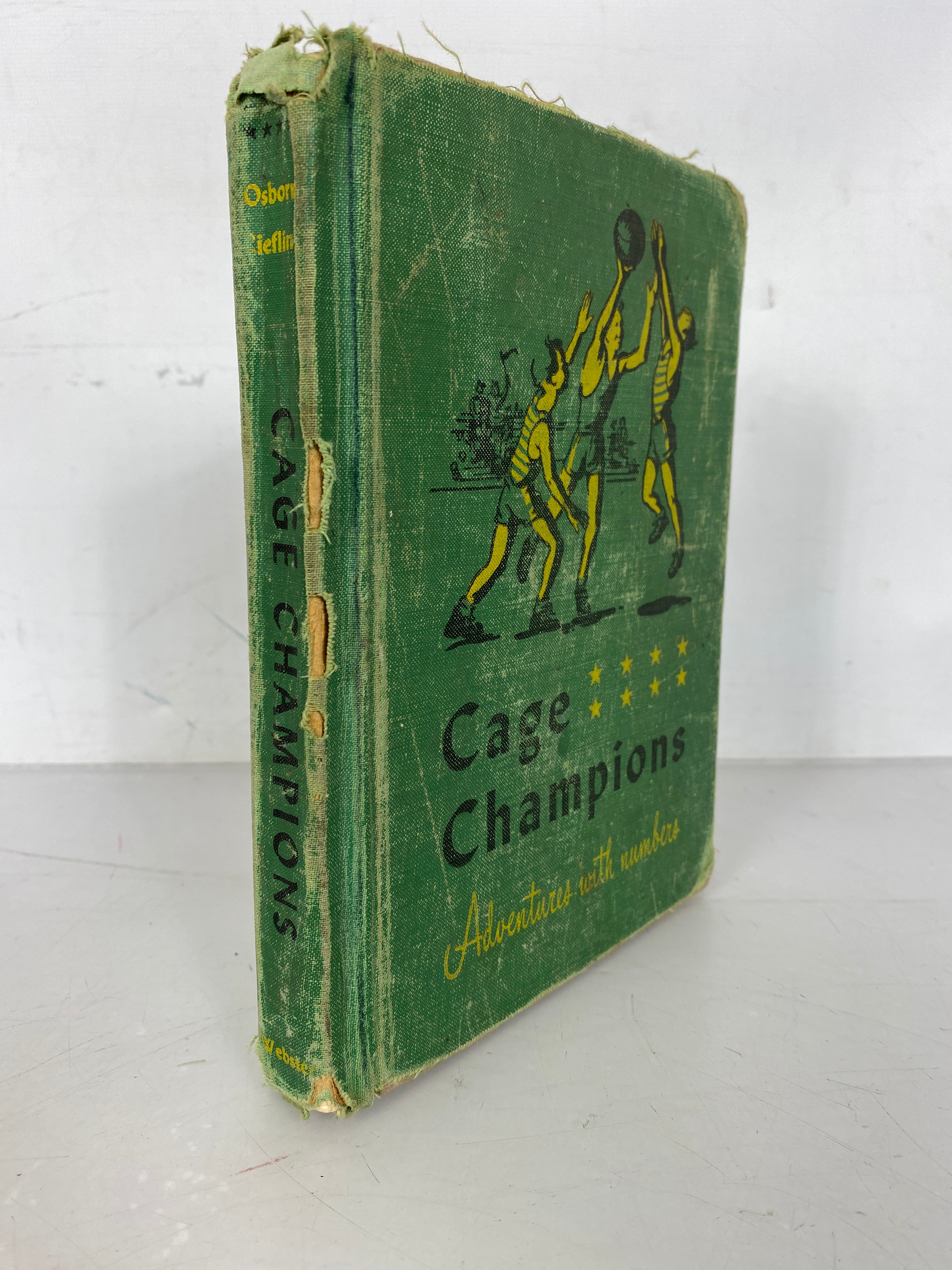 Cage Champions Adventures With Numbers Osborn and Riefling 1953 HC