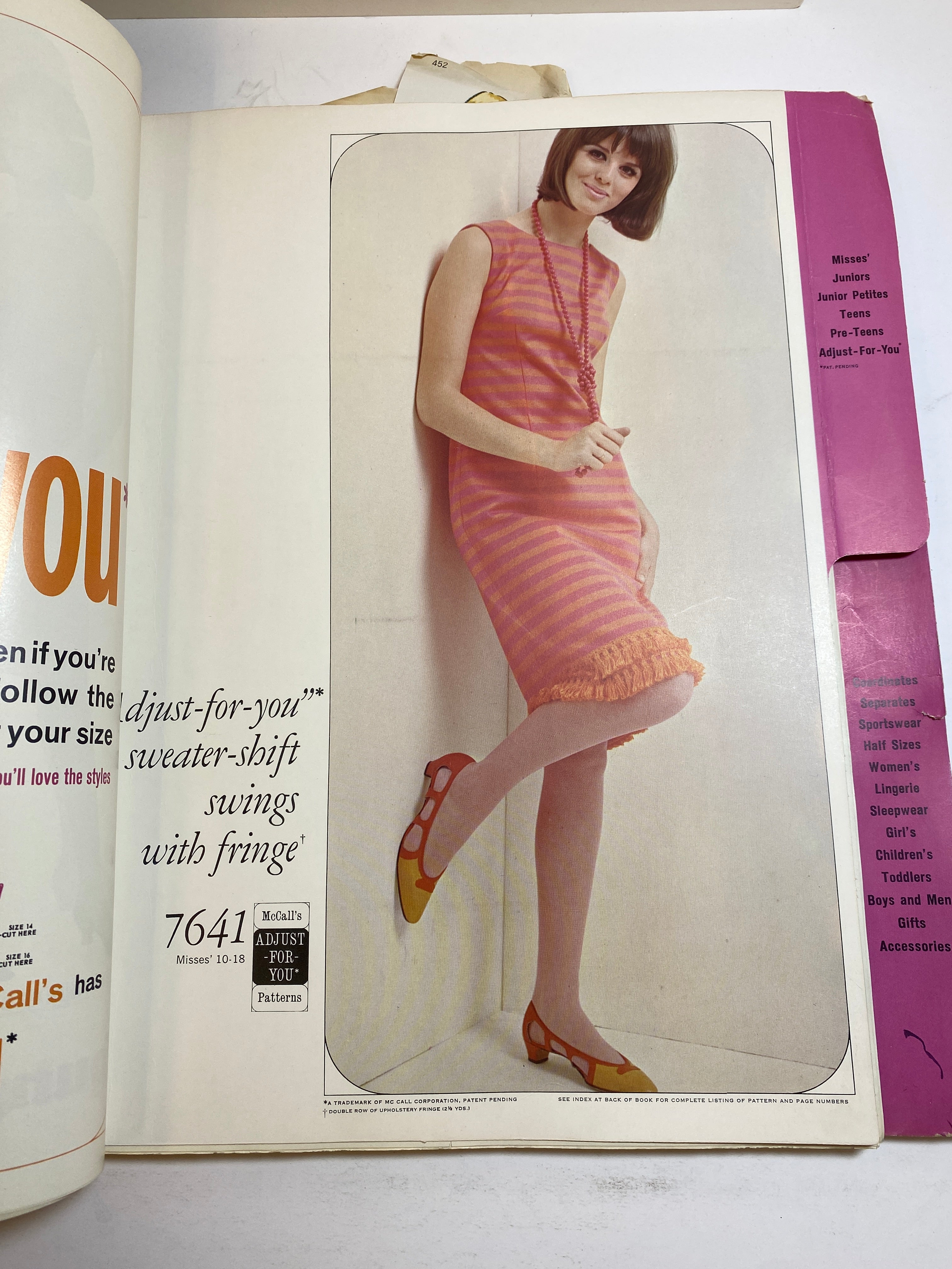 McCall's February 1965 Counter Catalog Book