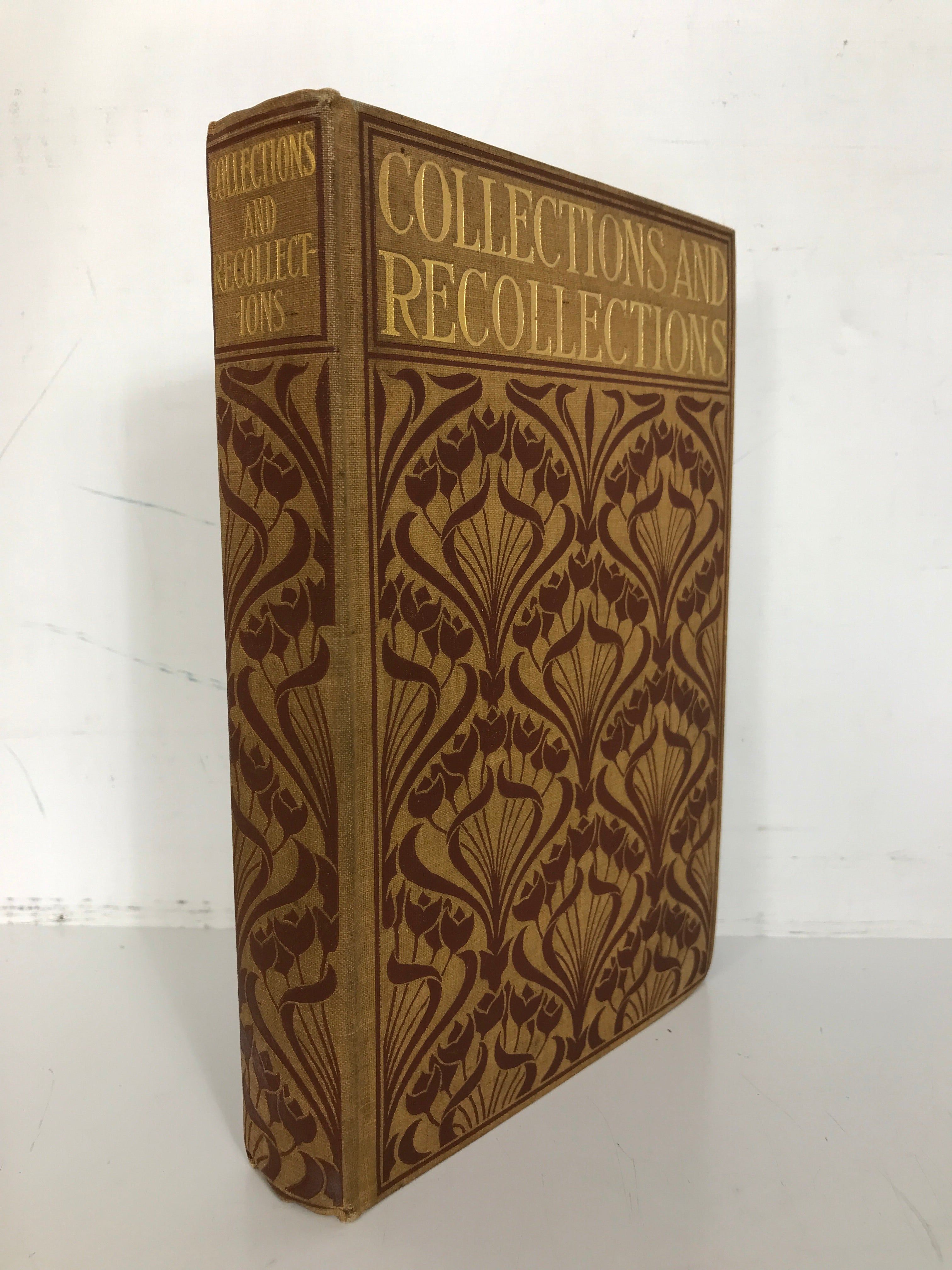 Collections and Recollections by One Who has Kept a Diary (Russell) 1898 1st Ed Antique HC