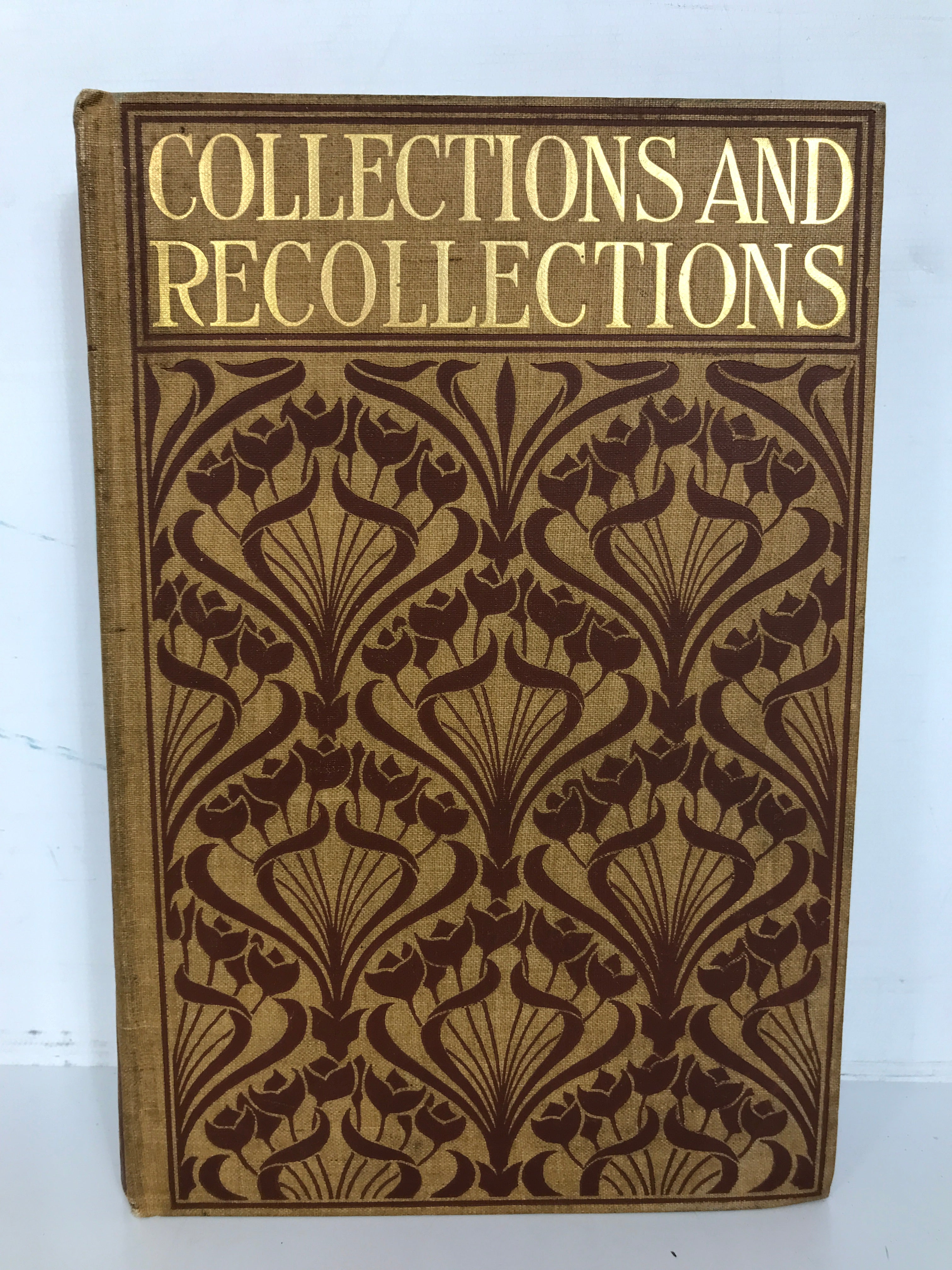 Collections and Recollections by One Who has Kept a Diary (Russell) 1898 1st Ed Antique HC