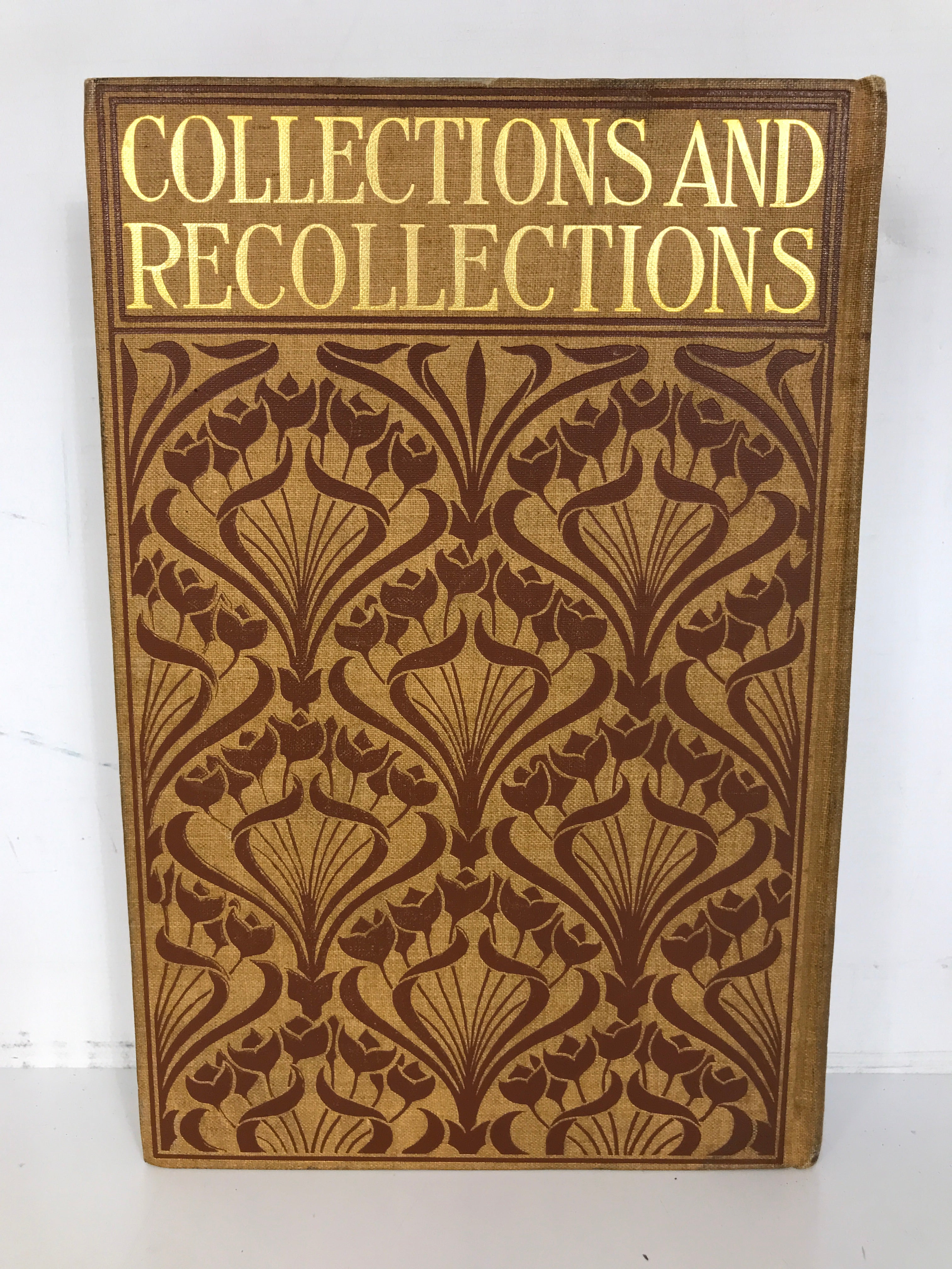 Collections and Recollections by One Who has Kept a Diary (Russell) 1898 1st Ed Antique HC