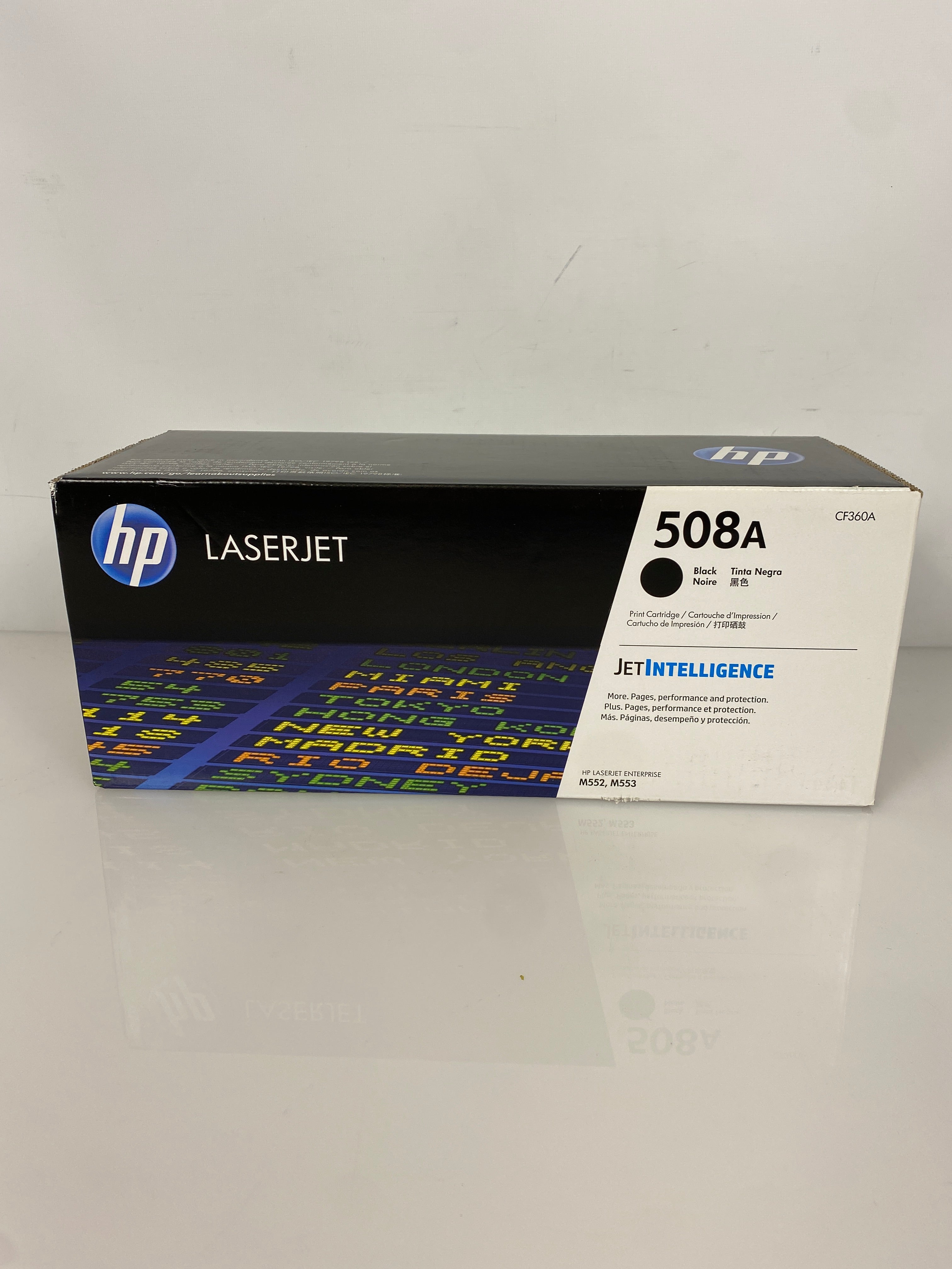 HP LaserJet 508A CF360A Black Toner Cartridge