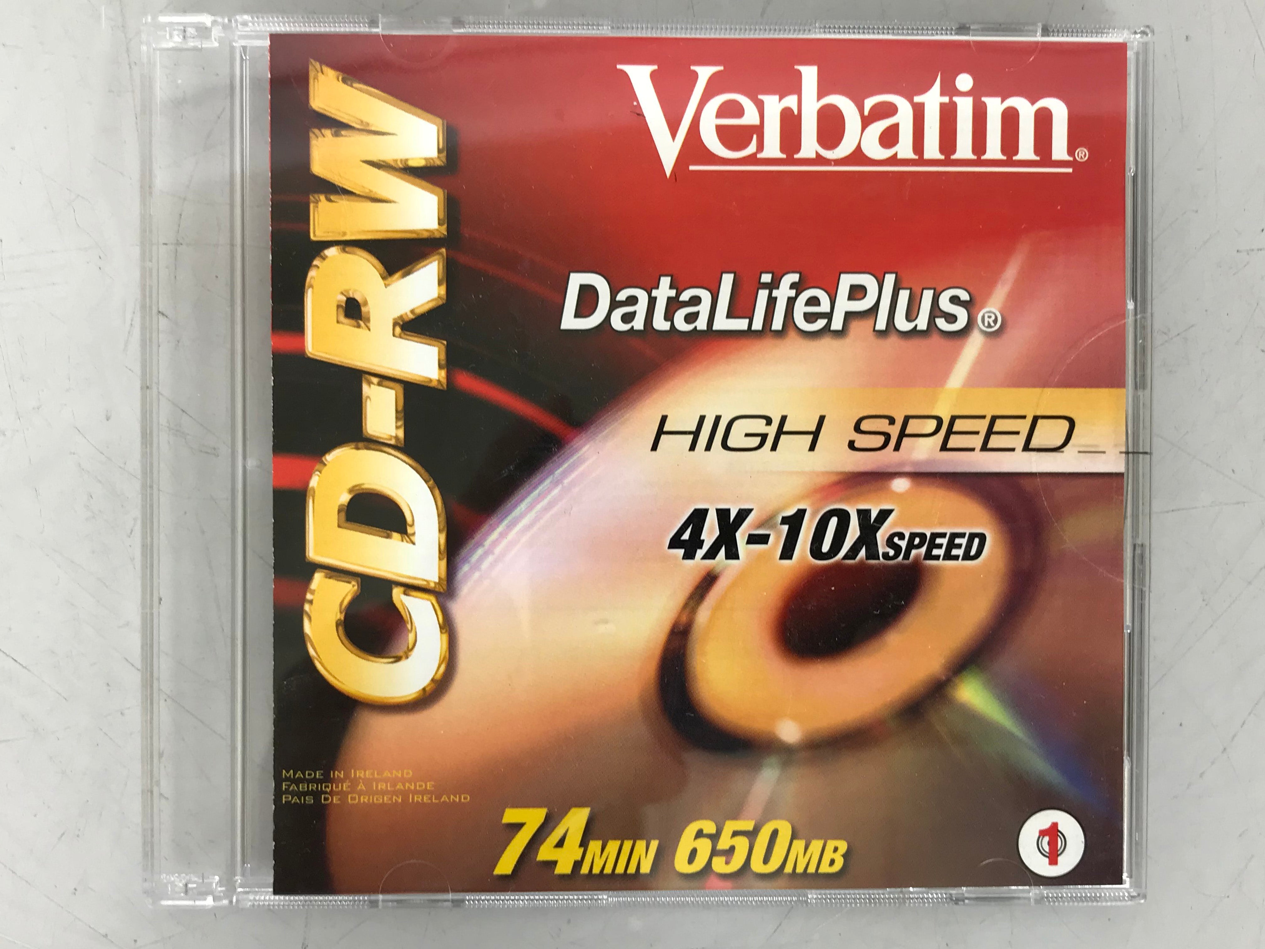Verbatim 650MB 74Min CD-RW