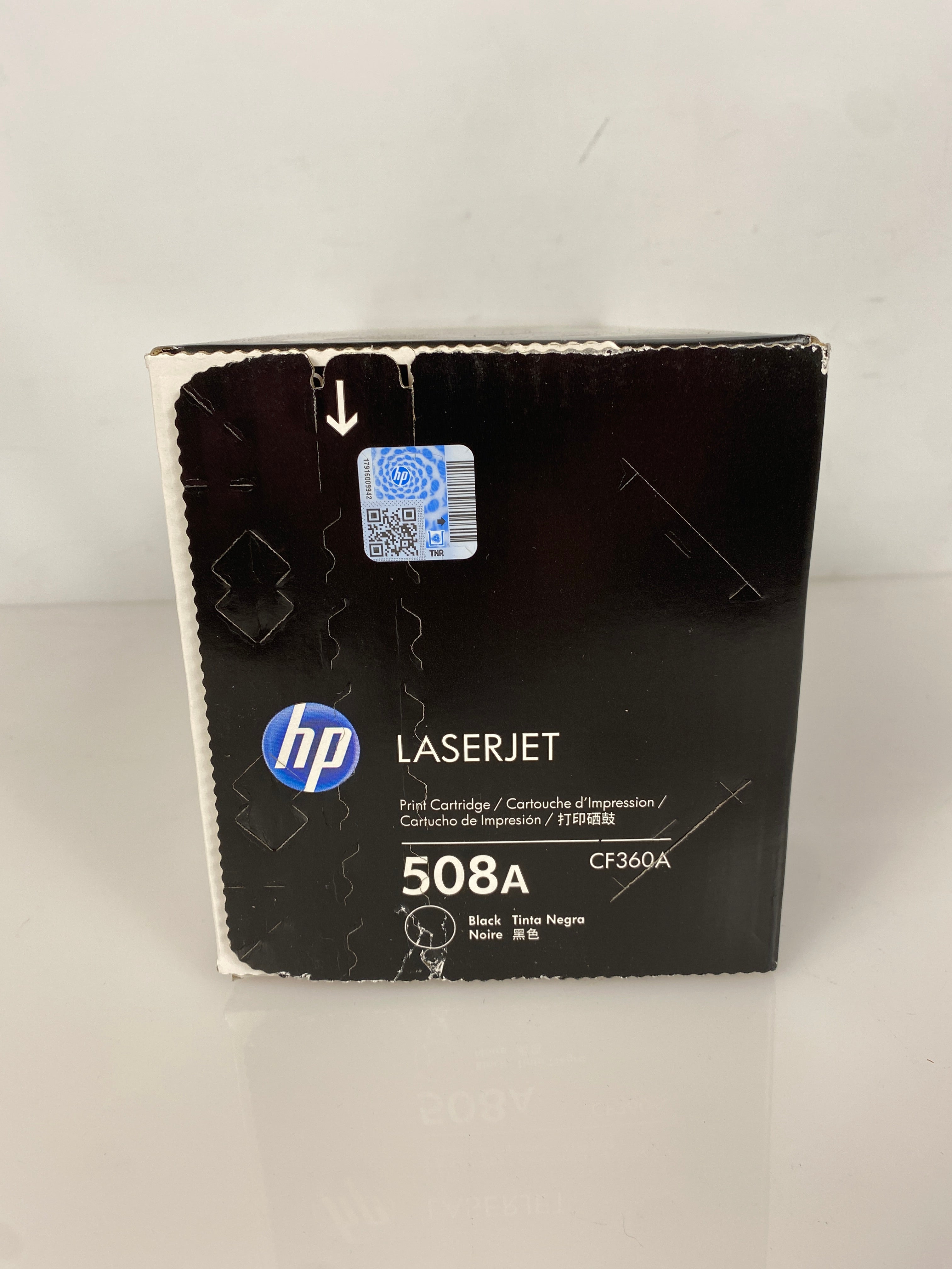 HP LaserJet 508A CF360A Black Toner Cartridge