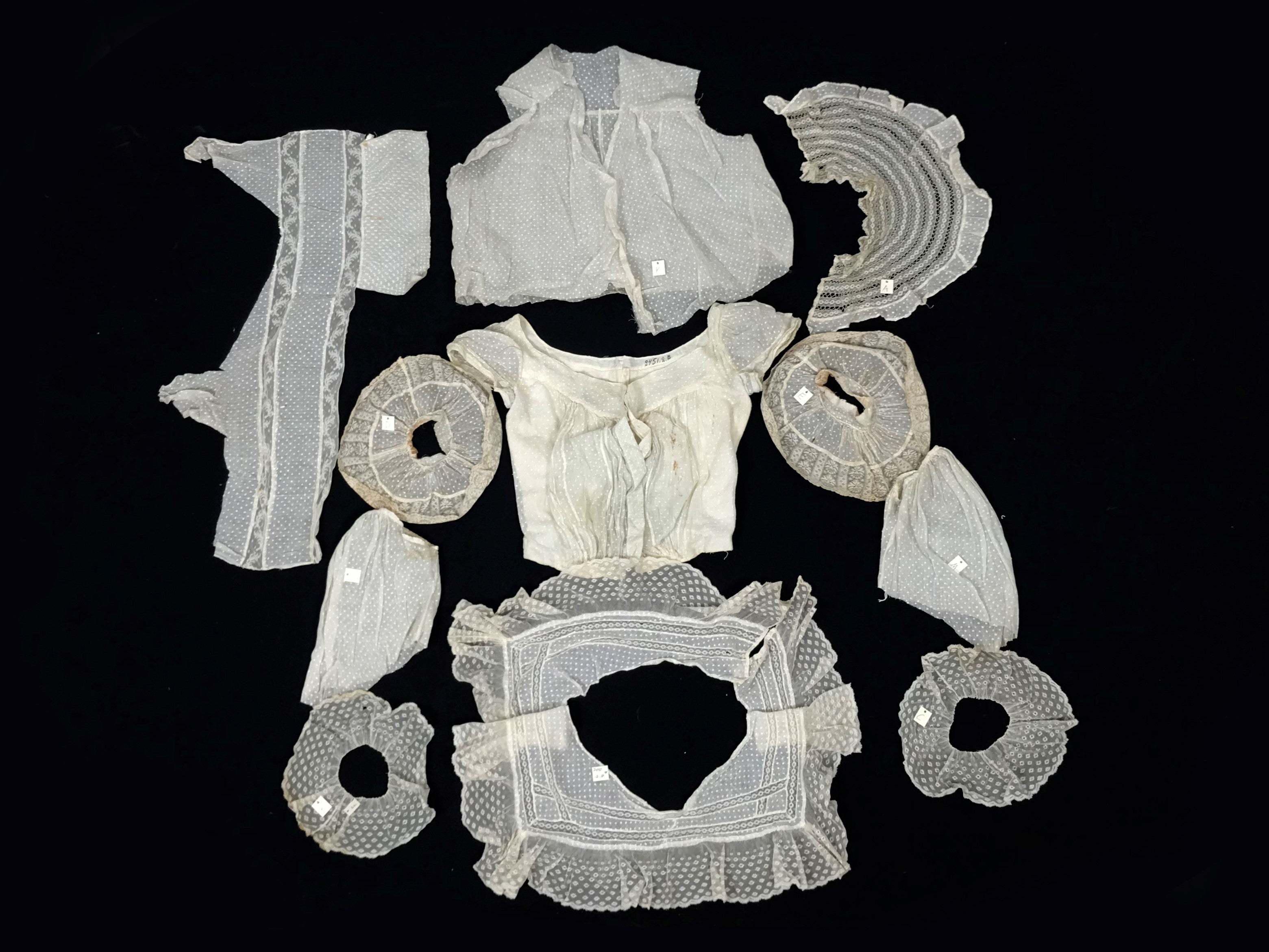 Antique Early 20th Century Women's Dress Parts