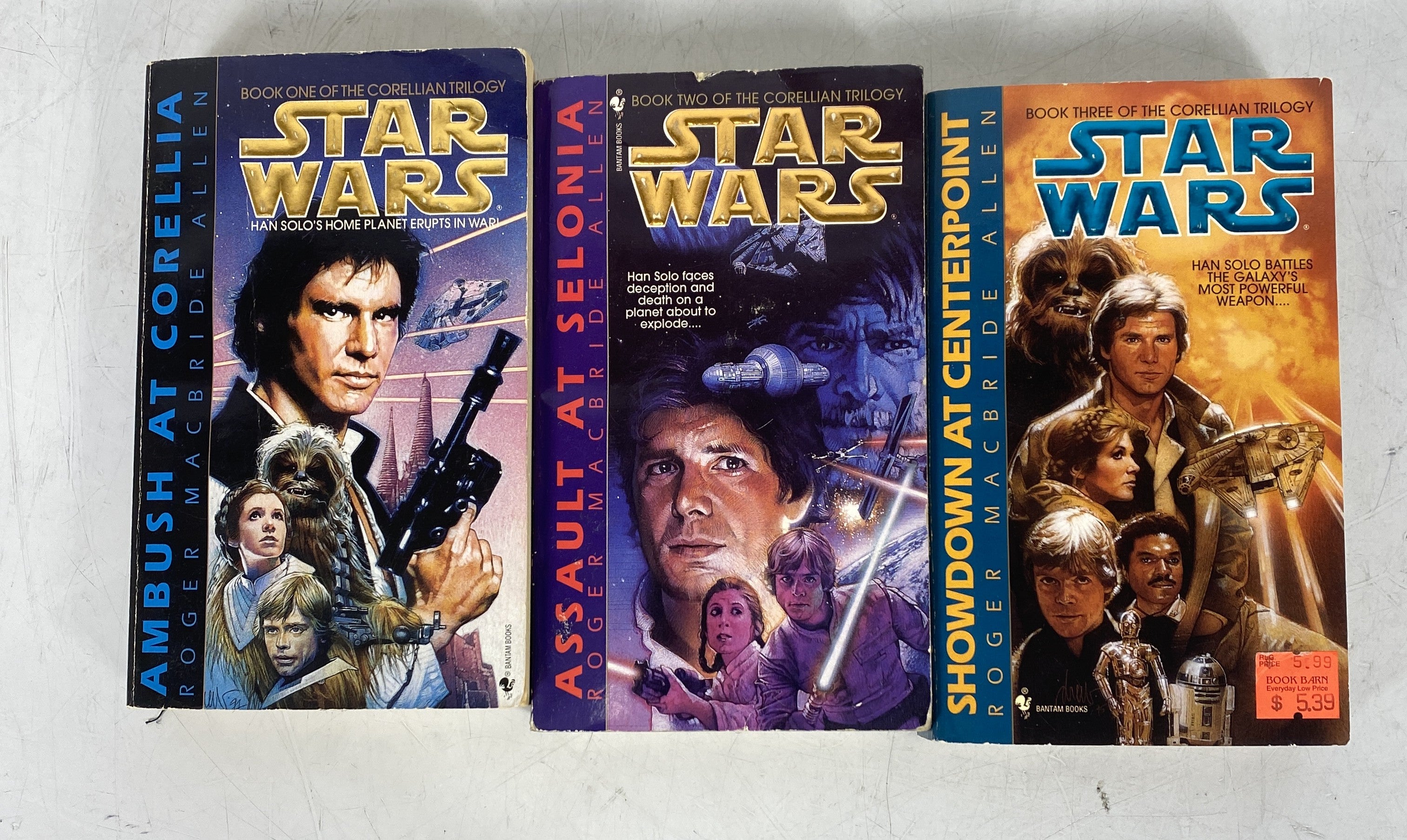 Star Wars Corellian Trilogy Paperbacks SC