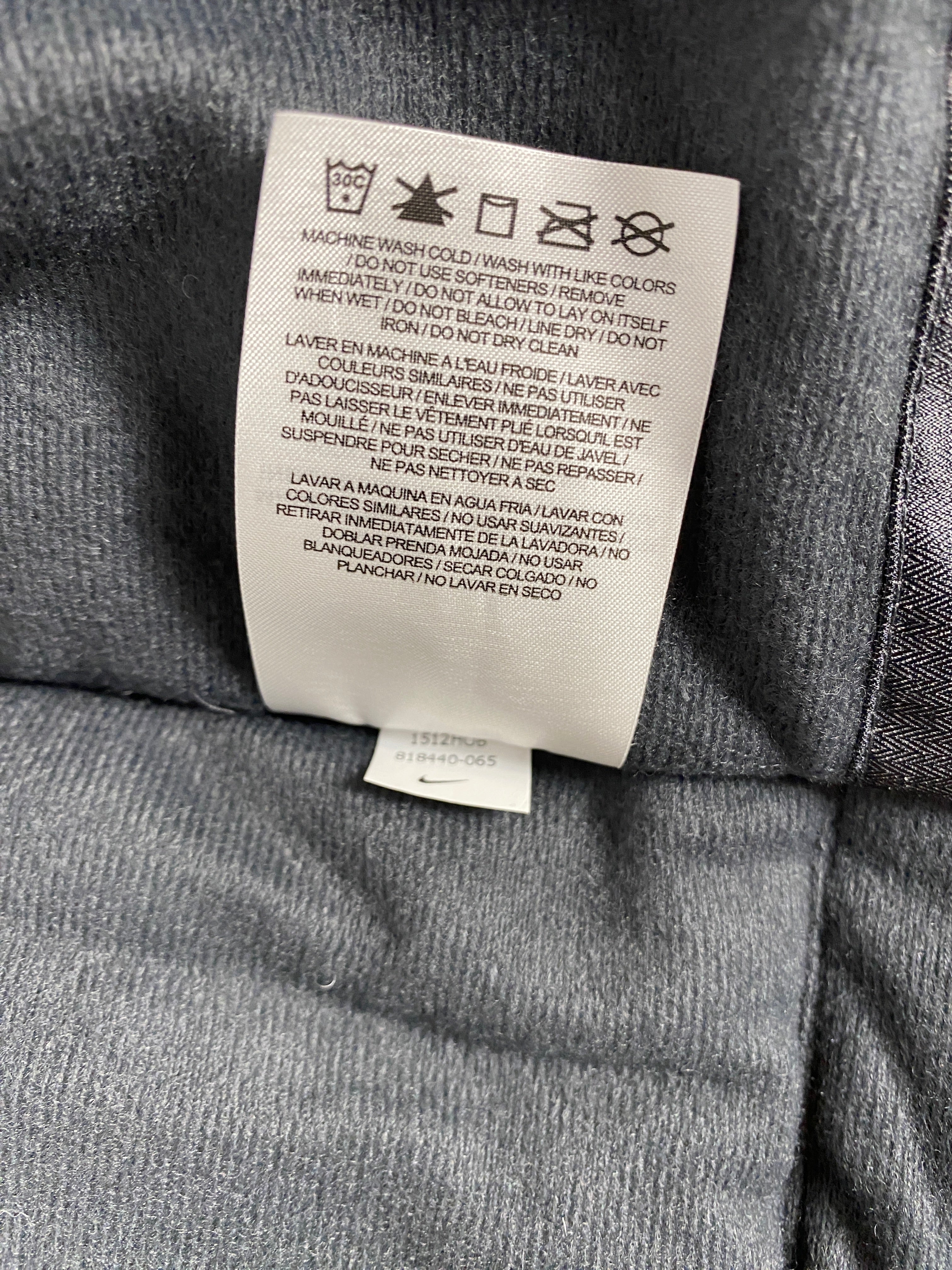 Nike MSU Down Filled Sideline Grey Parka Size Men's L