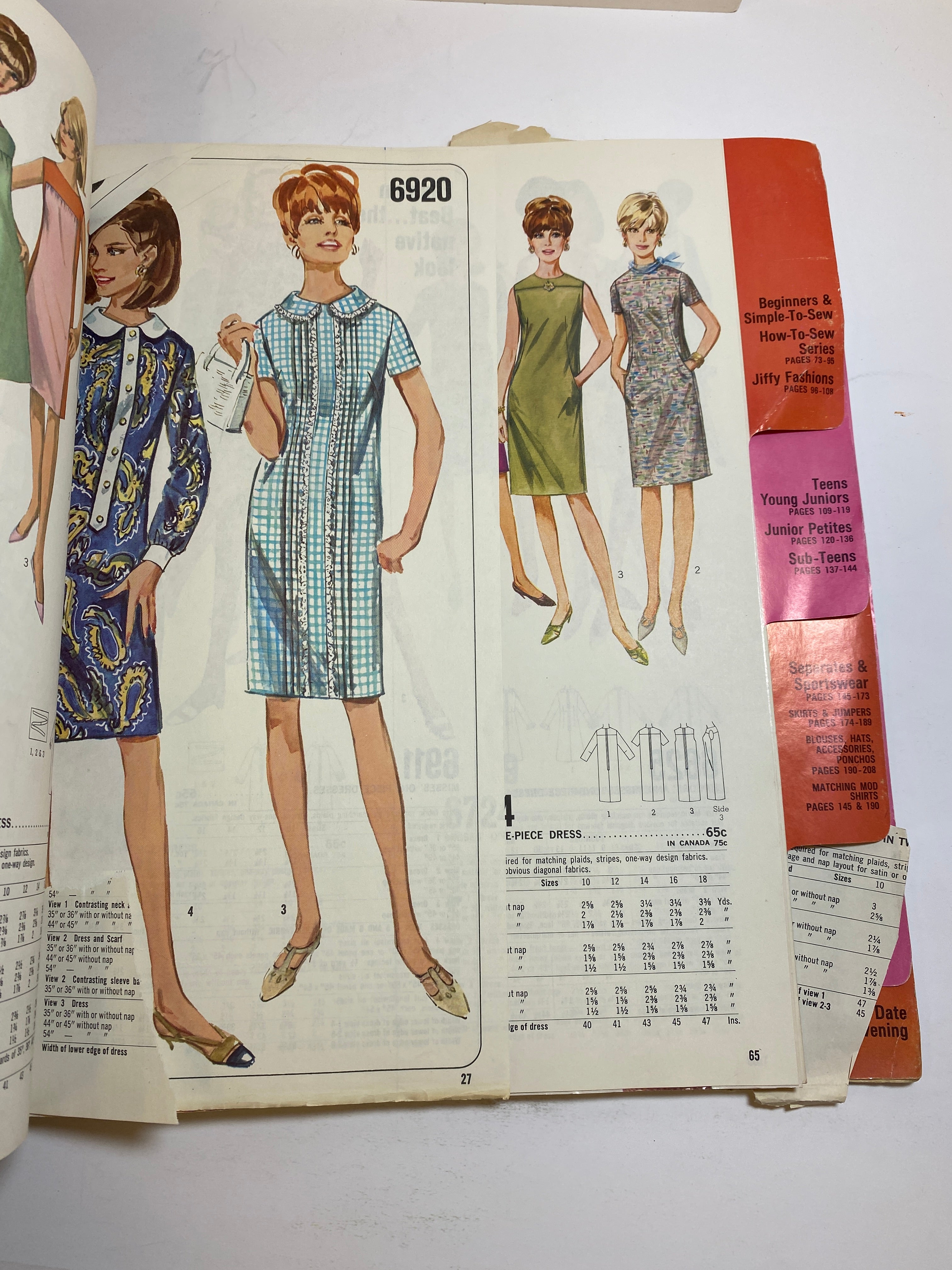 Simplicity Spring 1967 Counter Book Catalog 240 pages