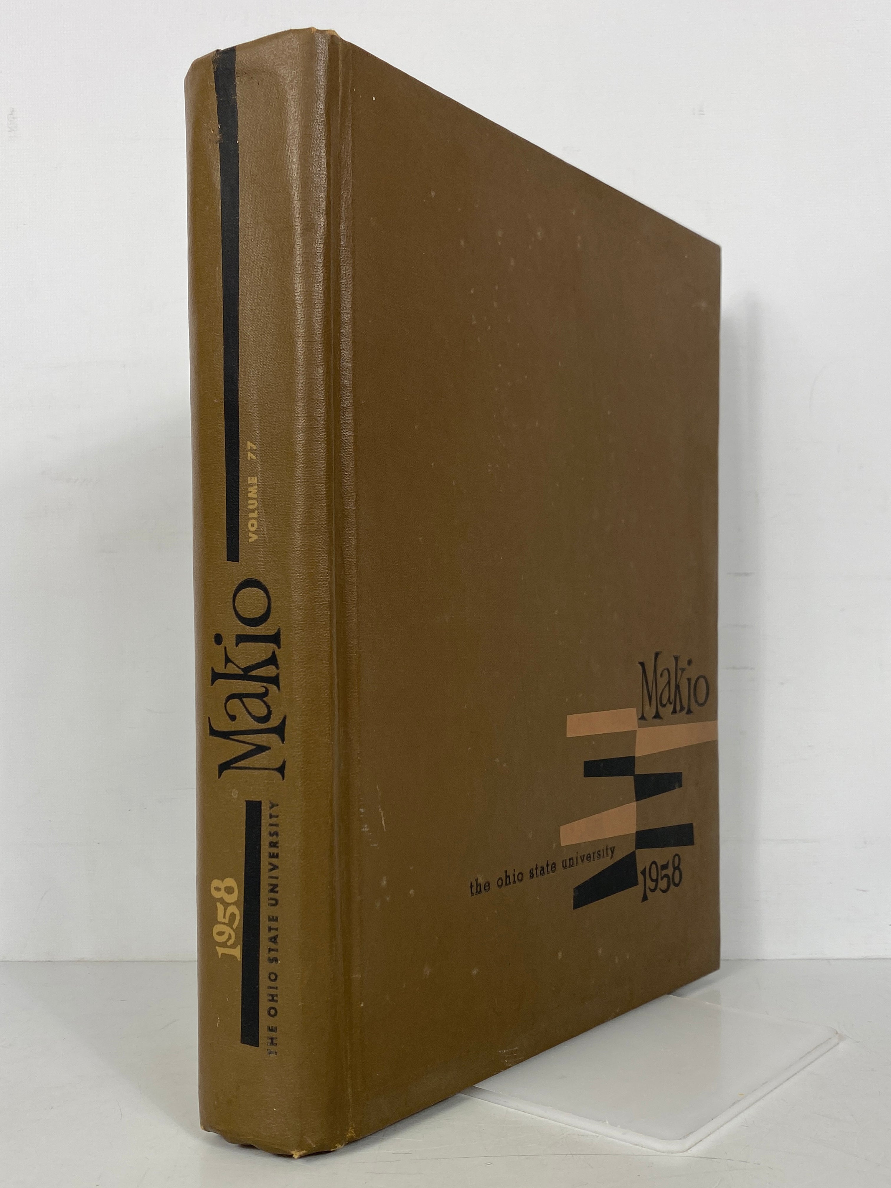 "Makio" 1958 Ohio State University Yearbook HC