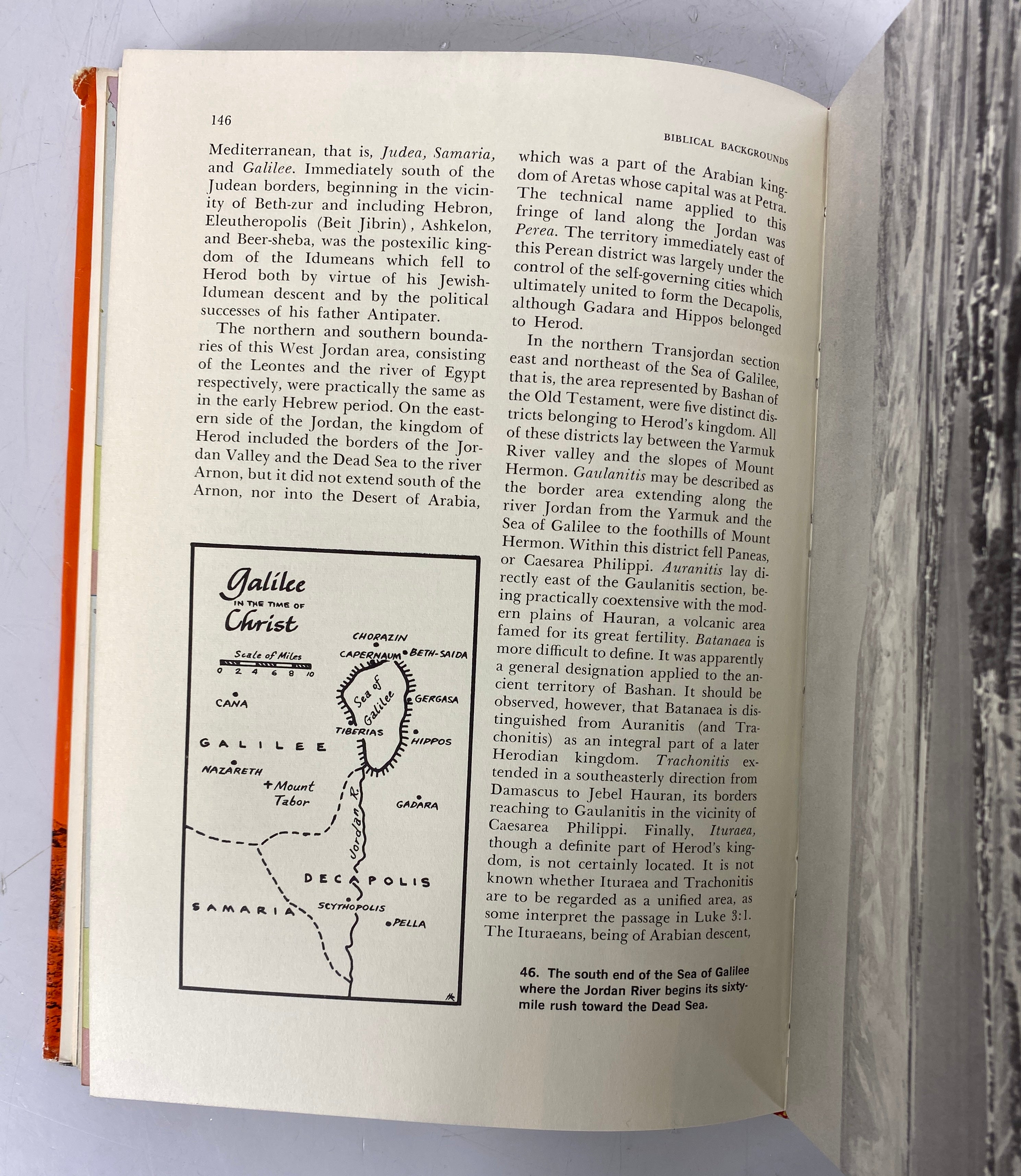 2 Vols: Biblical Backgrounds (1965)/Interpreting the Bible 1970-3rd Print) HCDJ