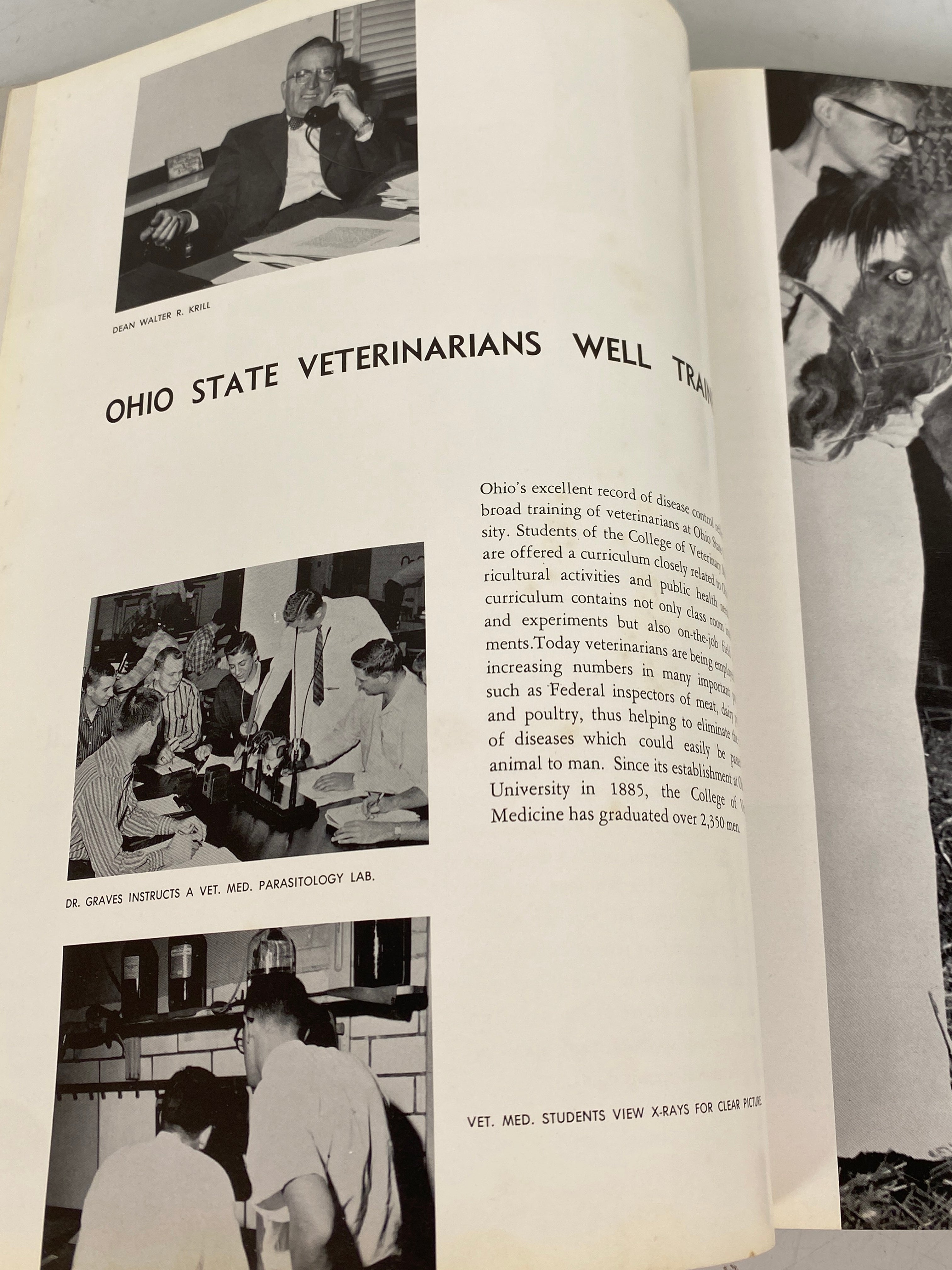 "Makio" 1958 Ohio State University Yearbook HC