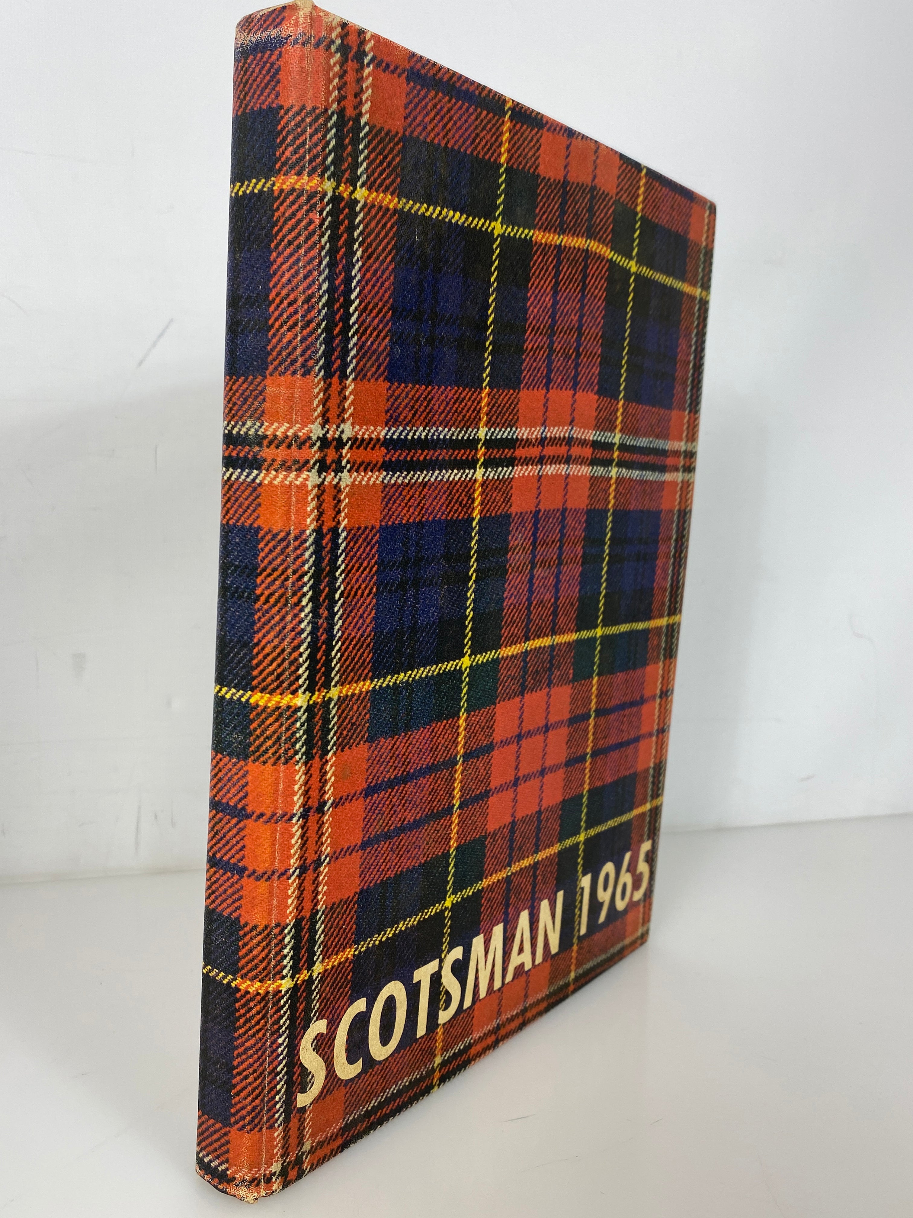 1965 Alma College "Scotsman" Yearbook Alma Michigan HC