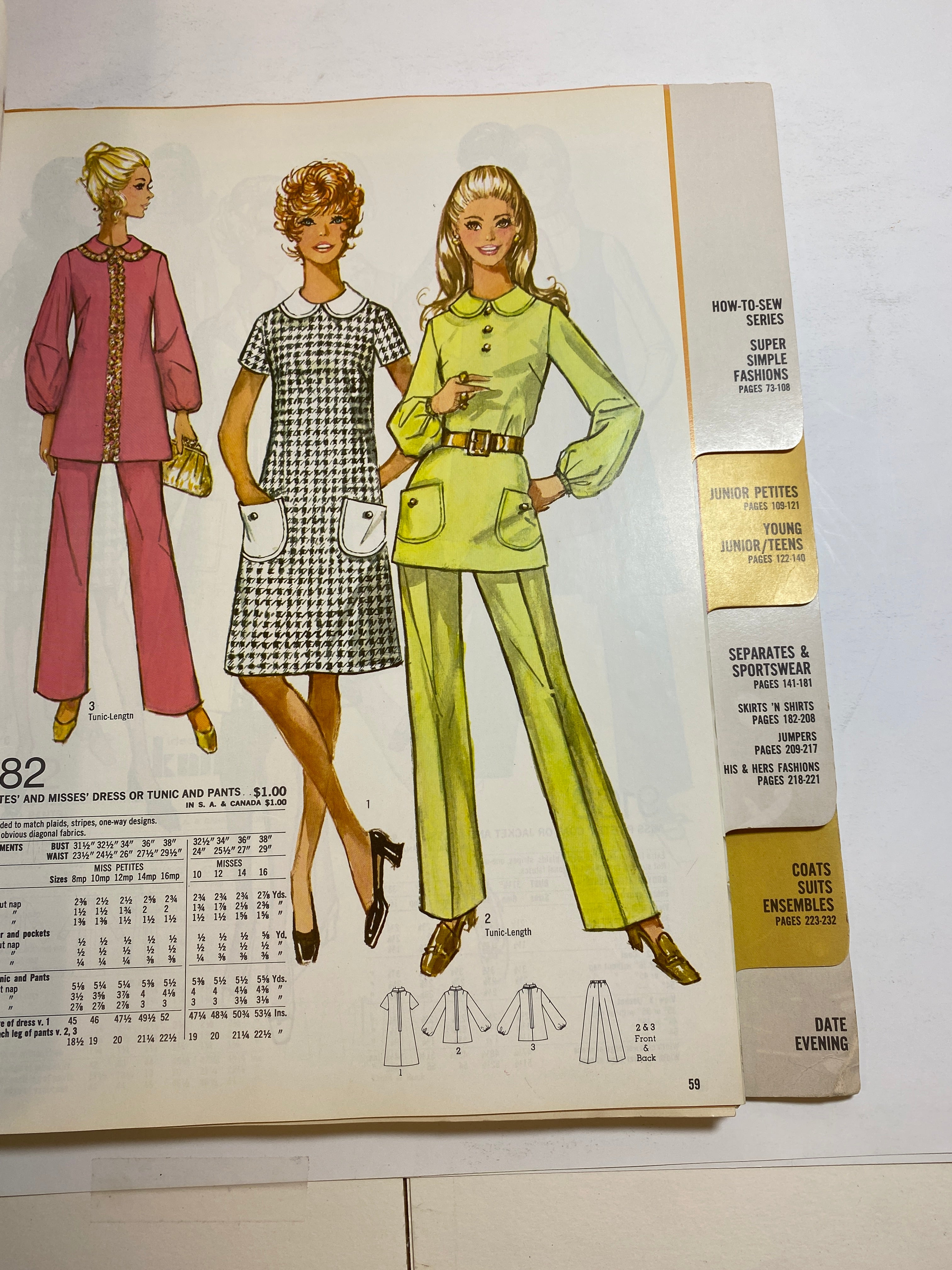Simplicity Summer 1971 Counter Catalog Book