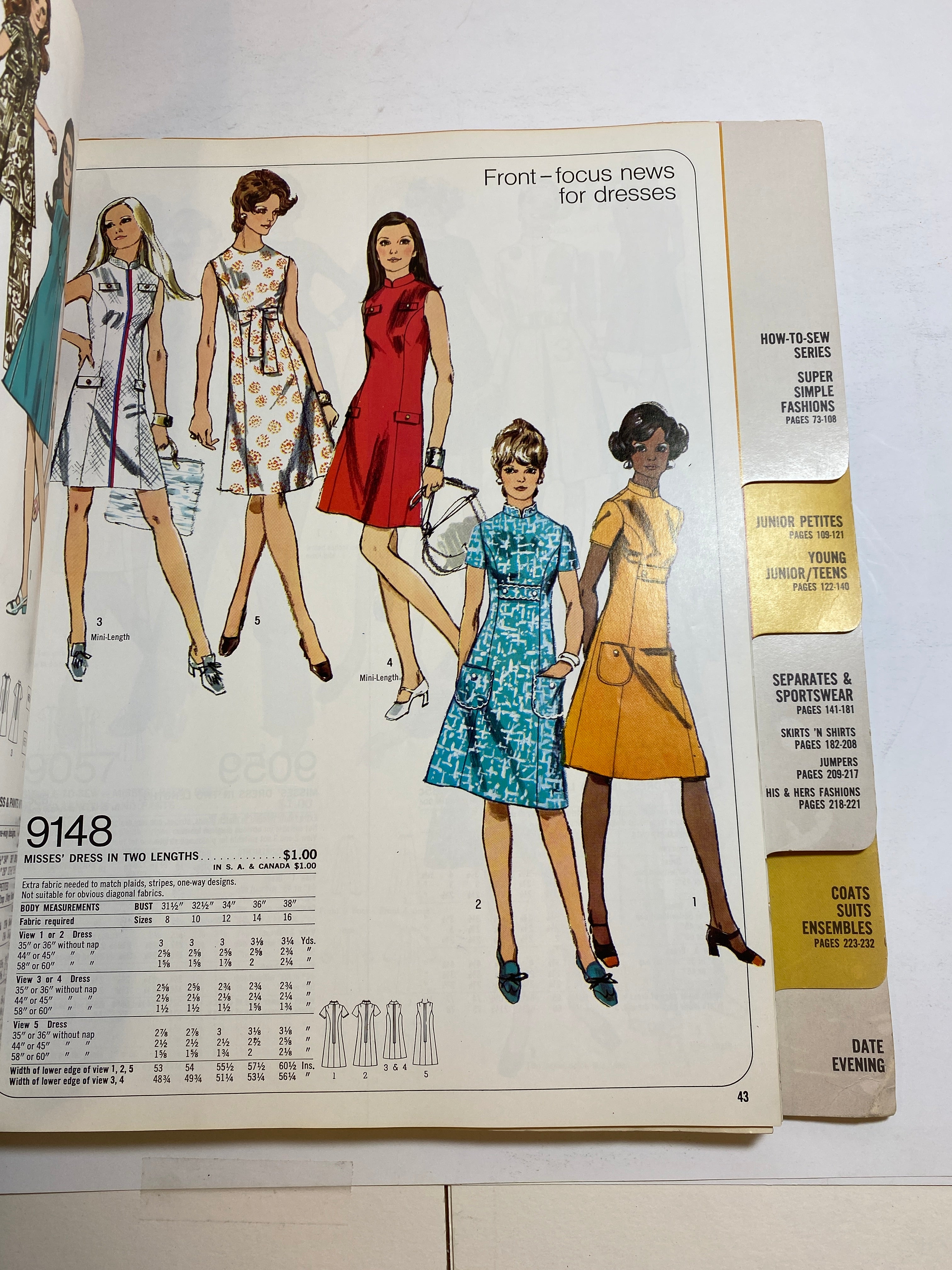 Simplicity Summer 1971 Counter Catalog Book