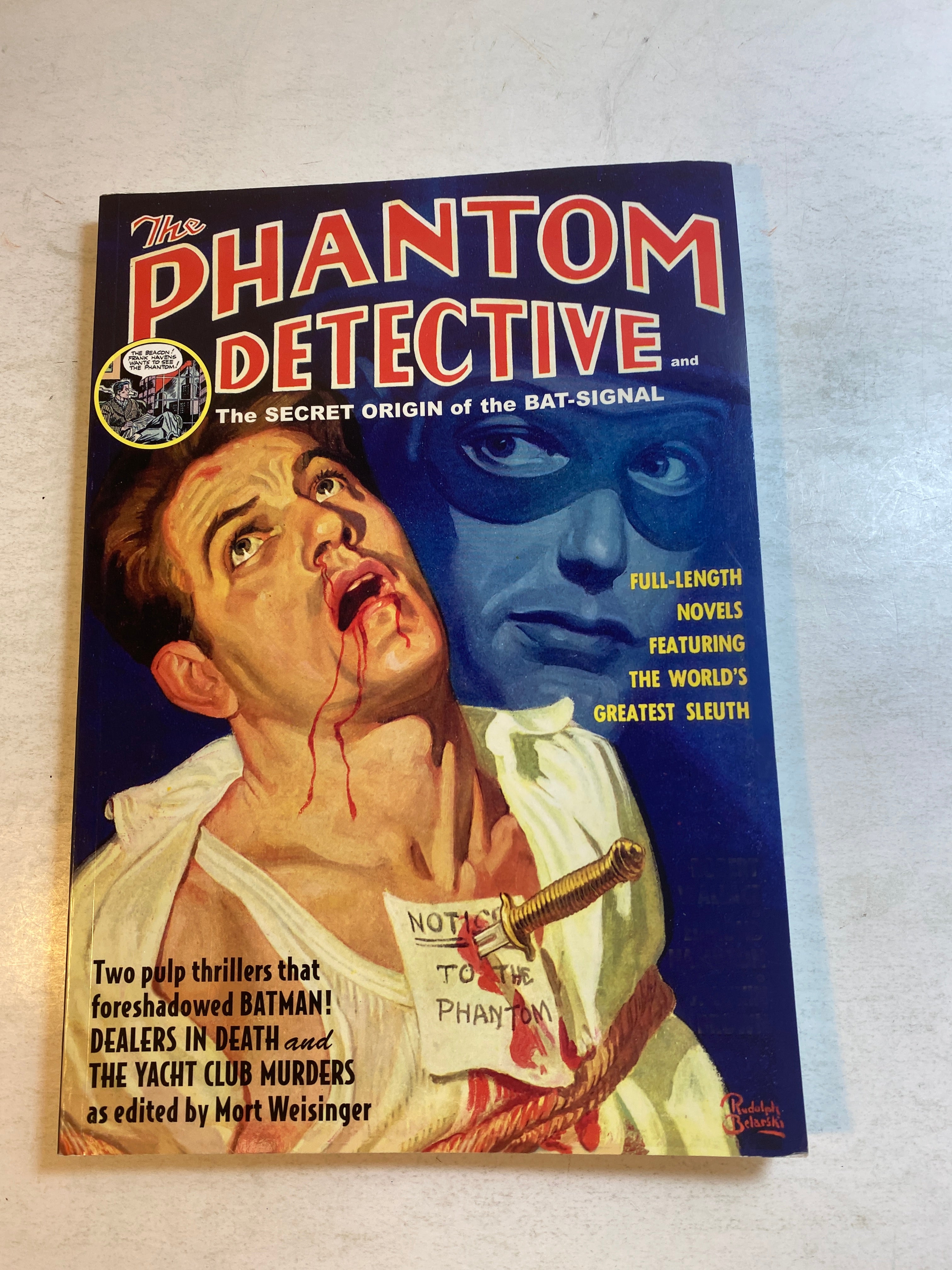 Phantom Detective Origin of Bat Signal 2015