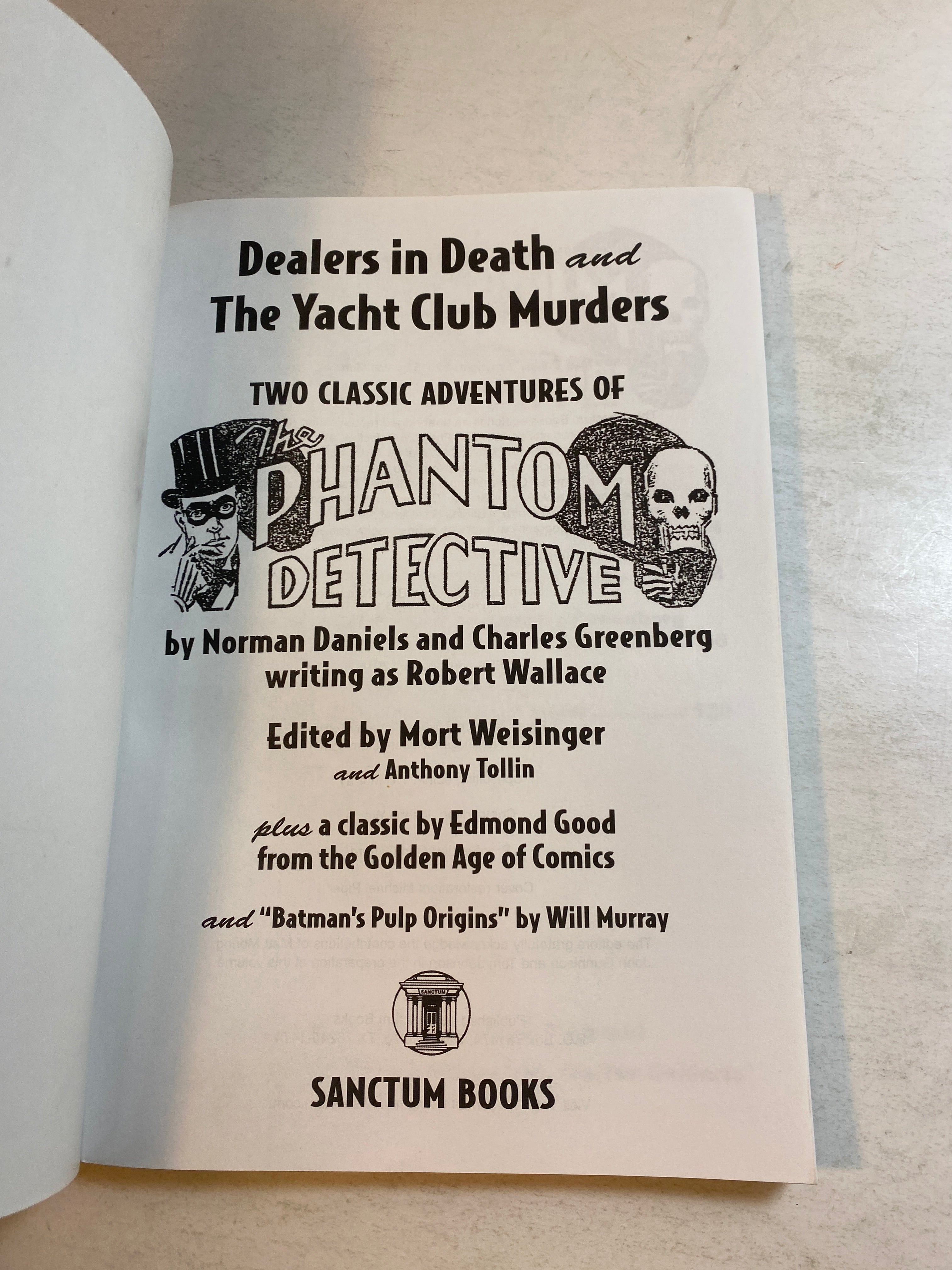 Phantom Detective Origin of Bat Signal 2015