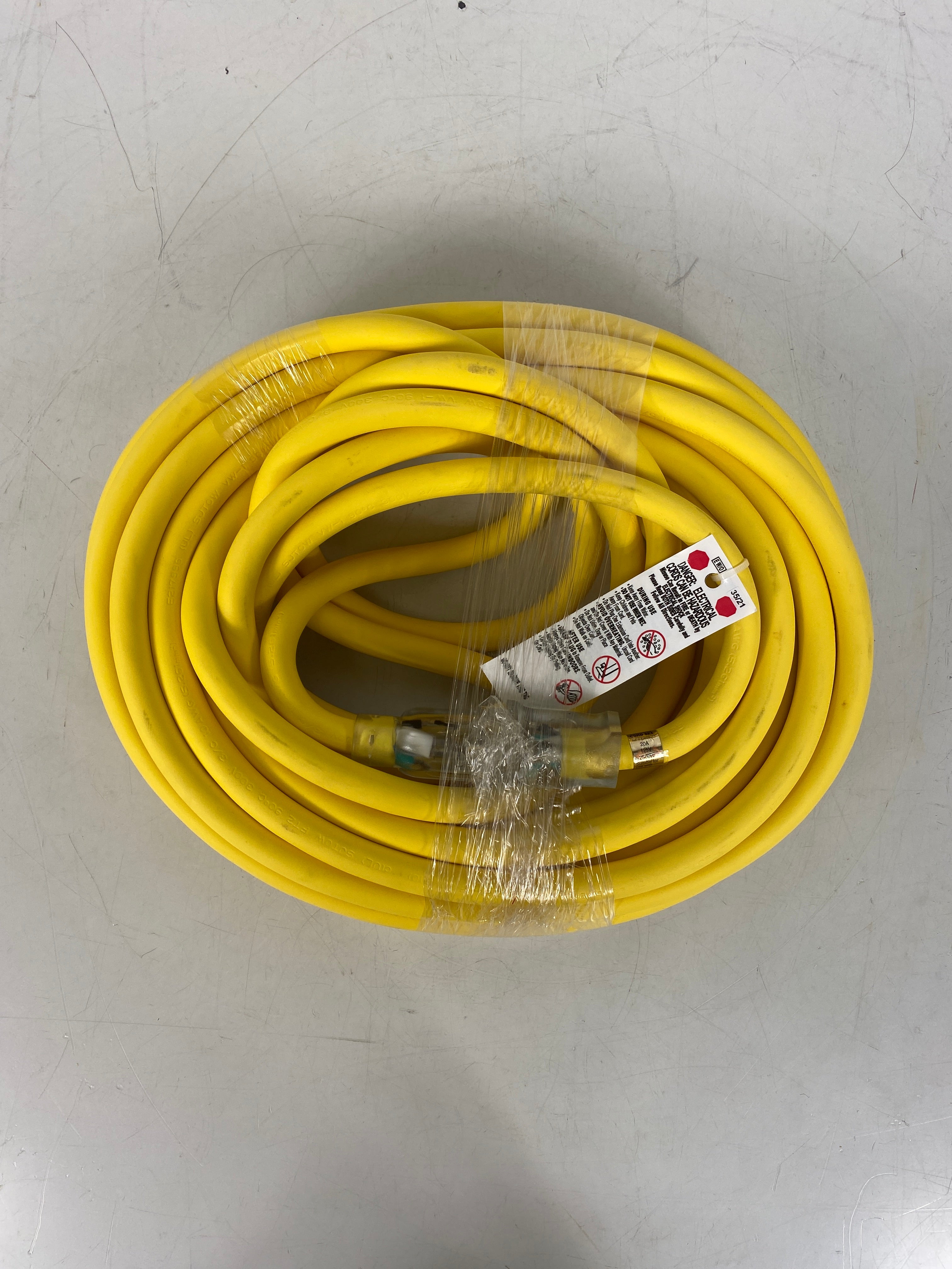 Power First 50ft Industrial Lighted Extension Cord