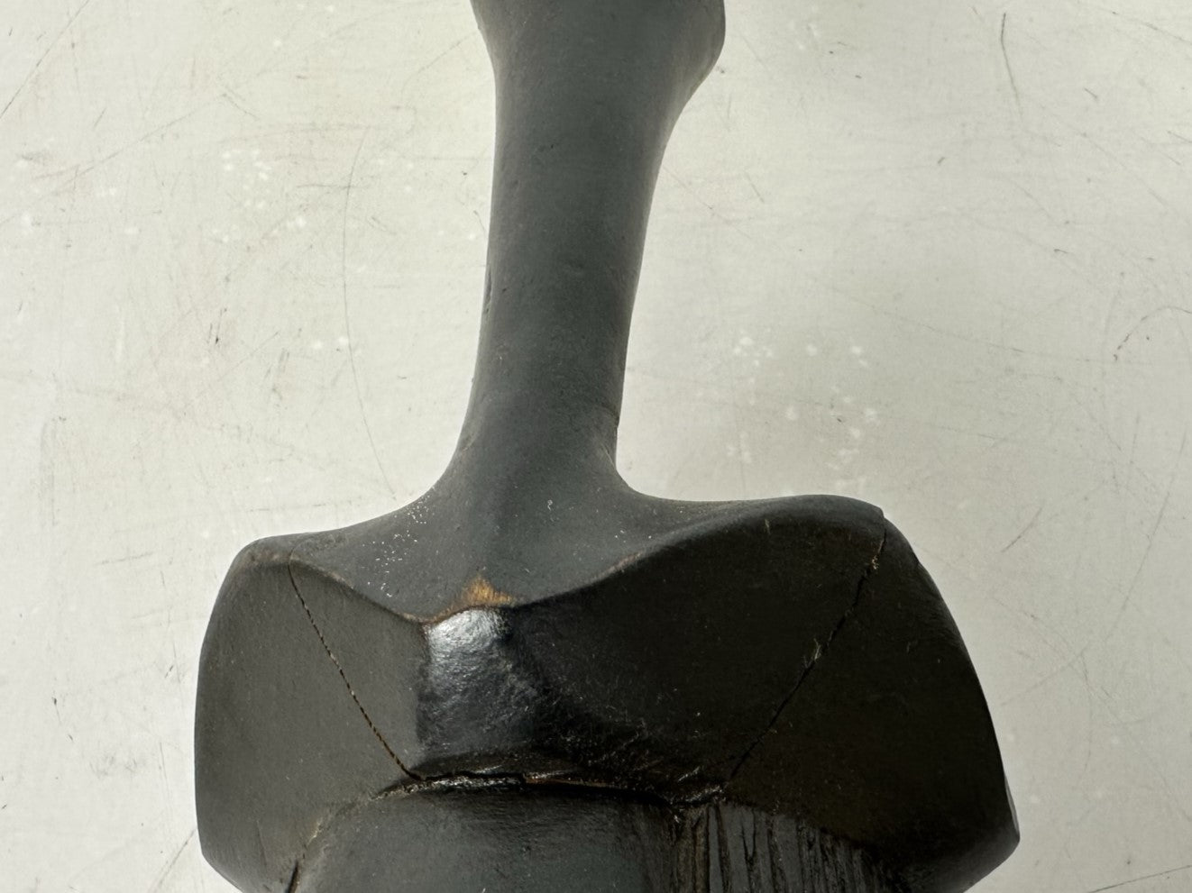 Pair of Ebony Wood Tribal Statues