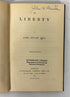 On Liberty John Stuart Mill 1892 People's Edition Antique Ex-Library HC