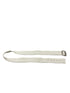 White Fabric Softball Belt Unisex Size XL
