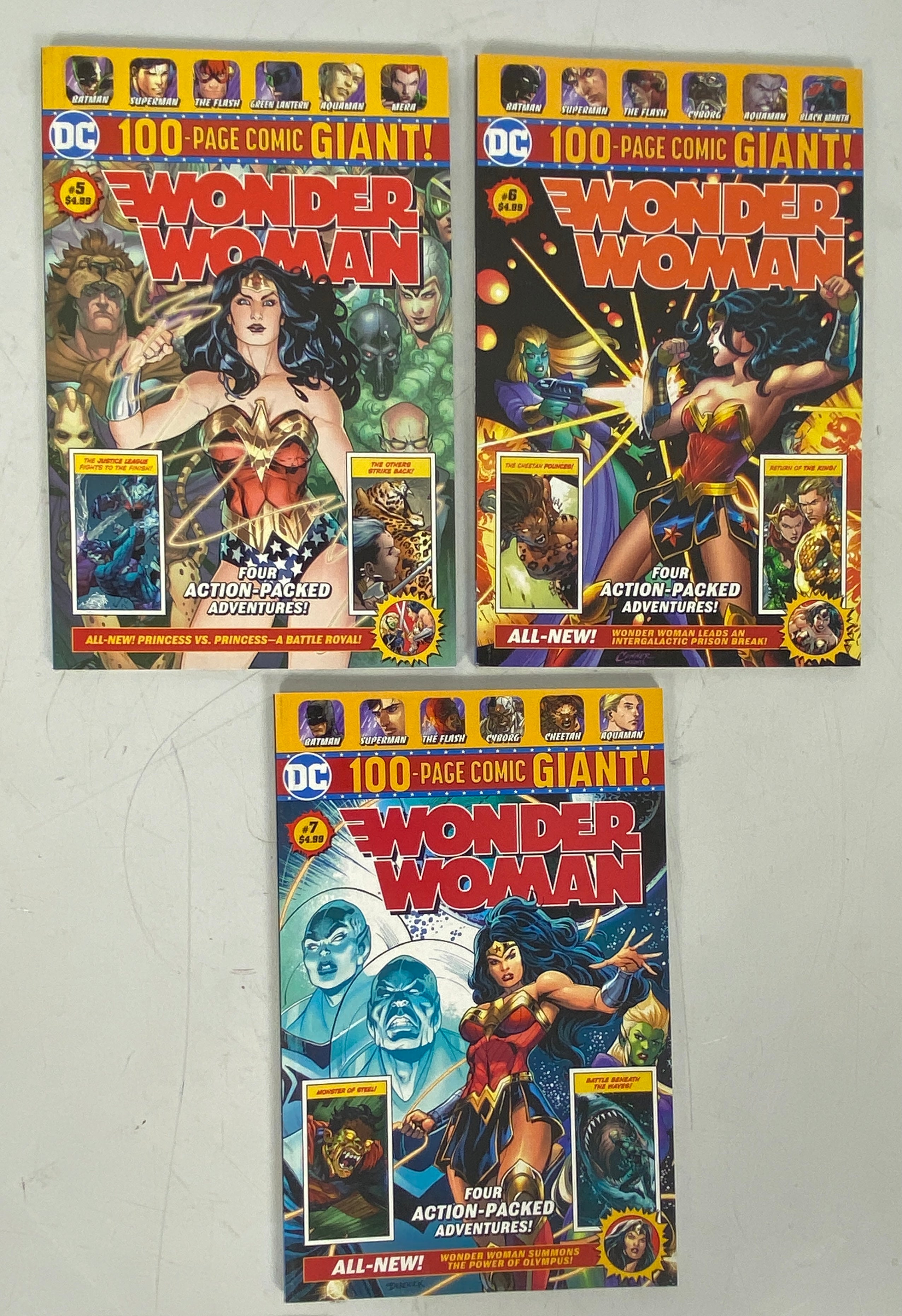 Wonder Woman 100 Page Giants #1-7 (2019)