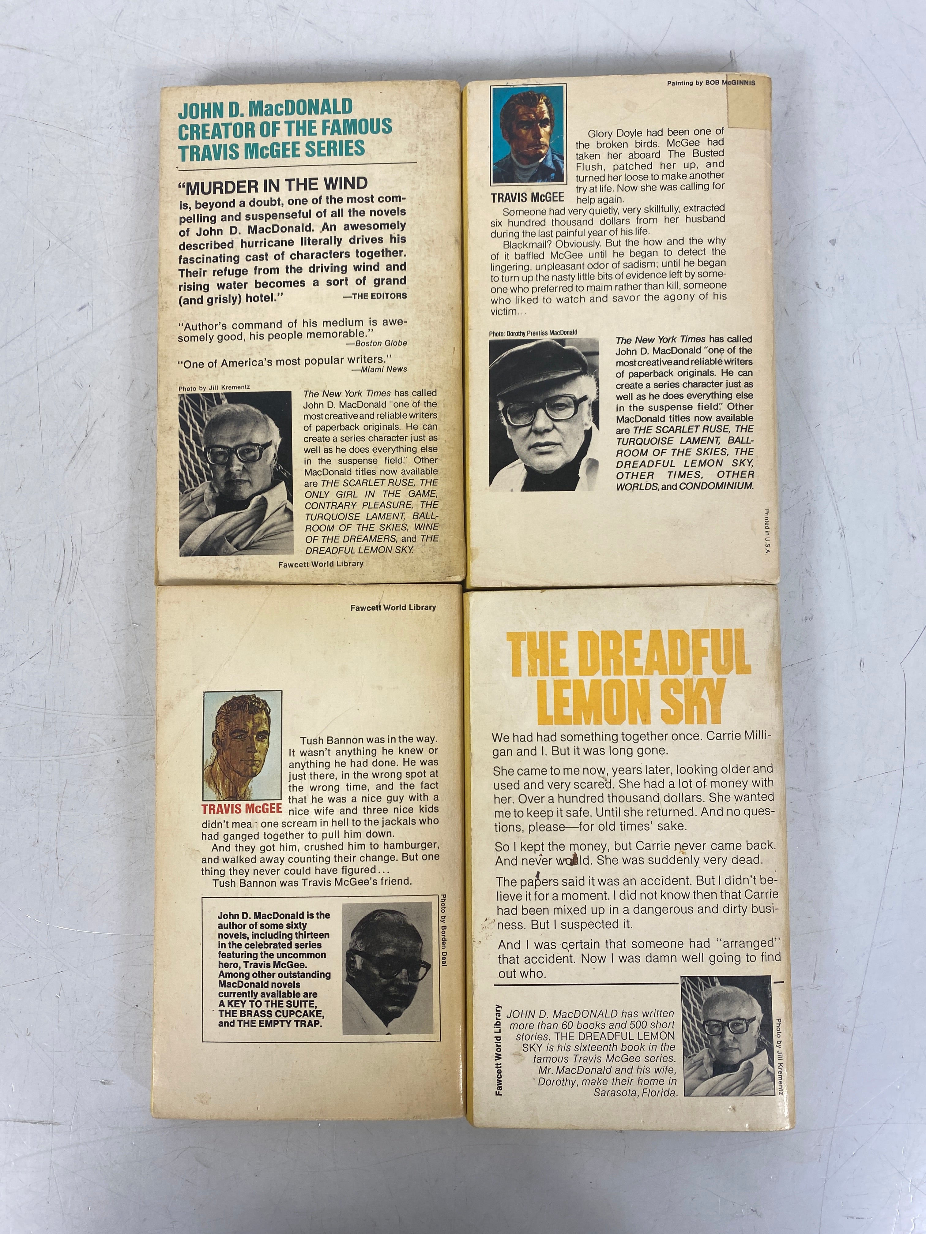 John McDonald Lot of 4  Paperback SC