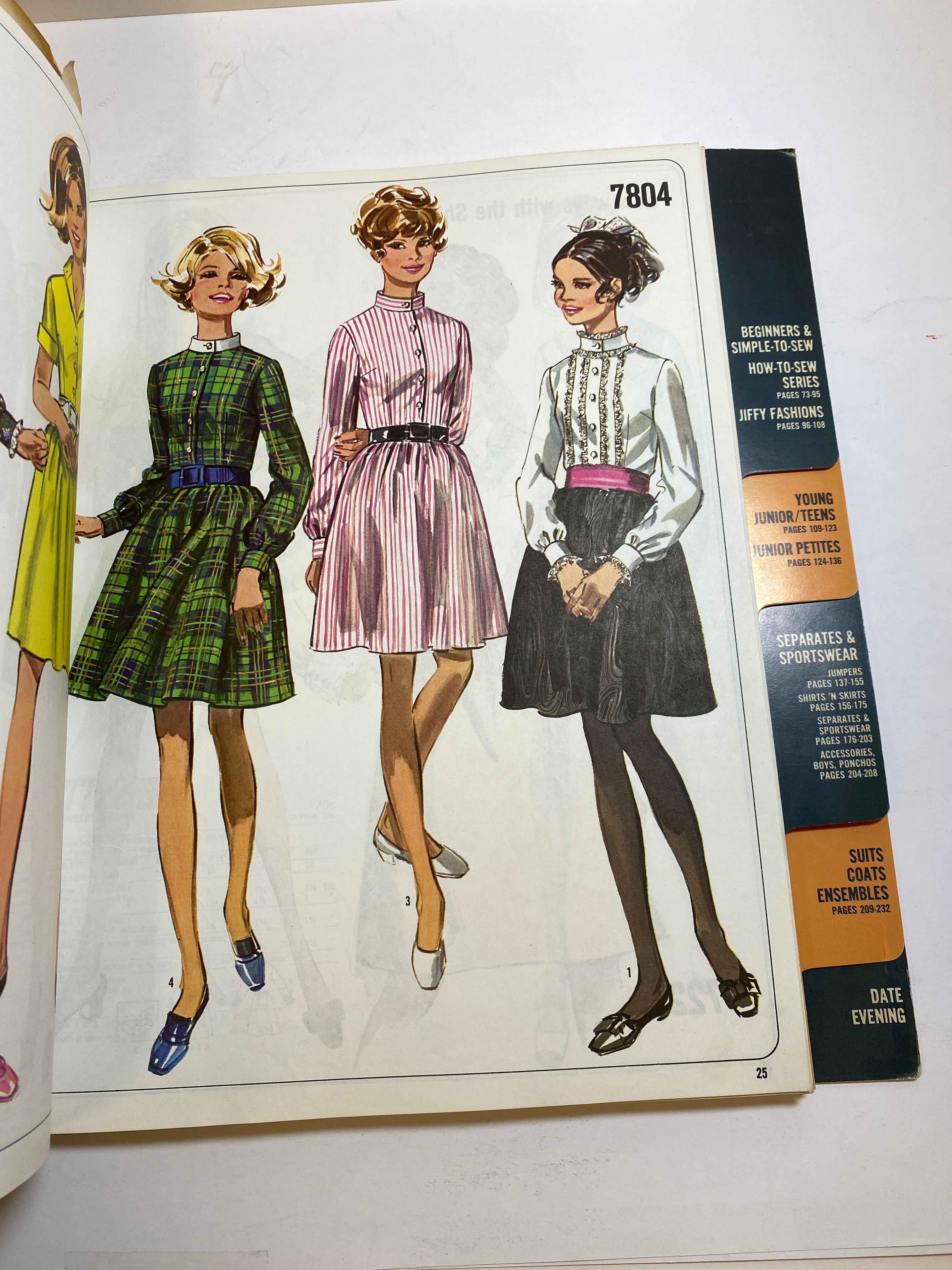 Simplicity 1968 School Counter Catalog Book