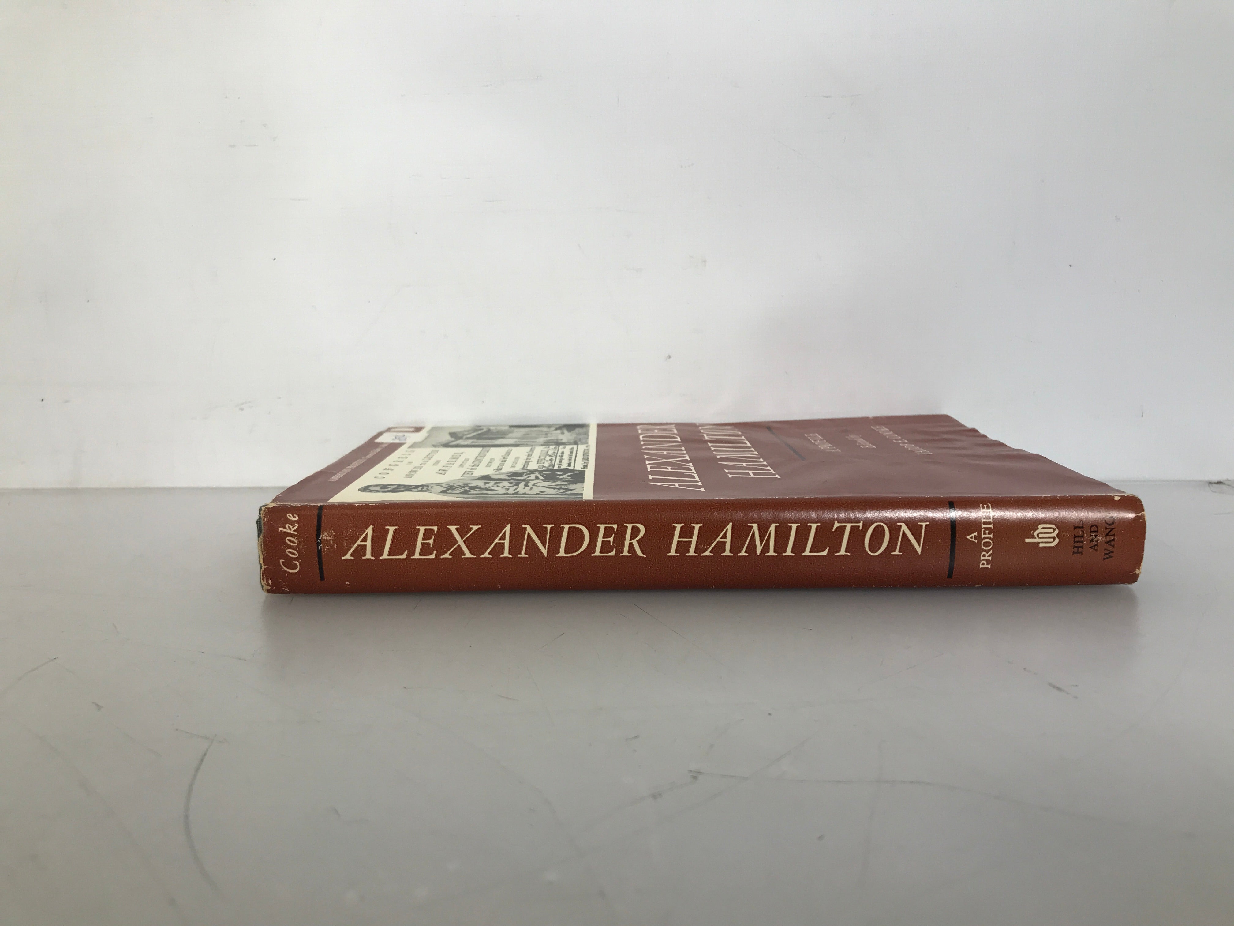 Alexander Hamilton A Profile by Jacob E. Cooke 1968 HC DJ