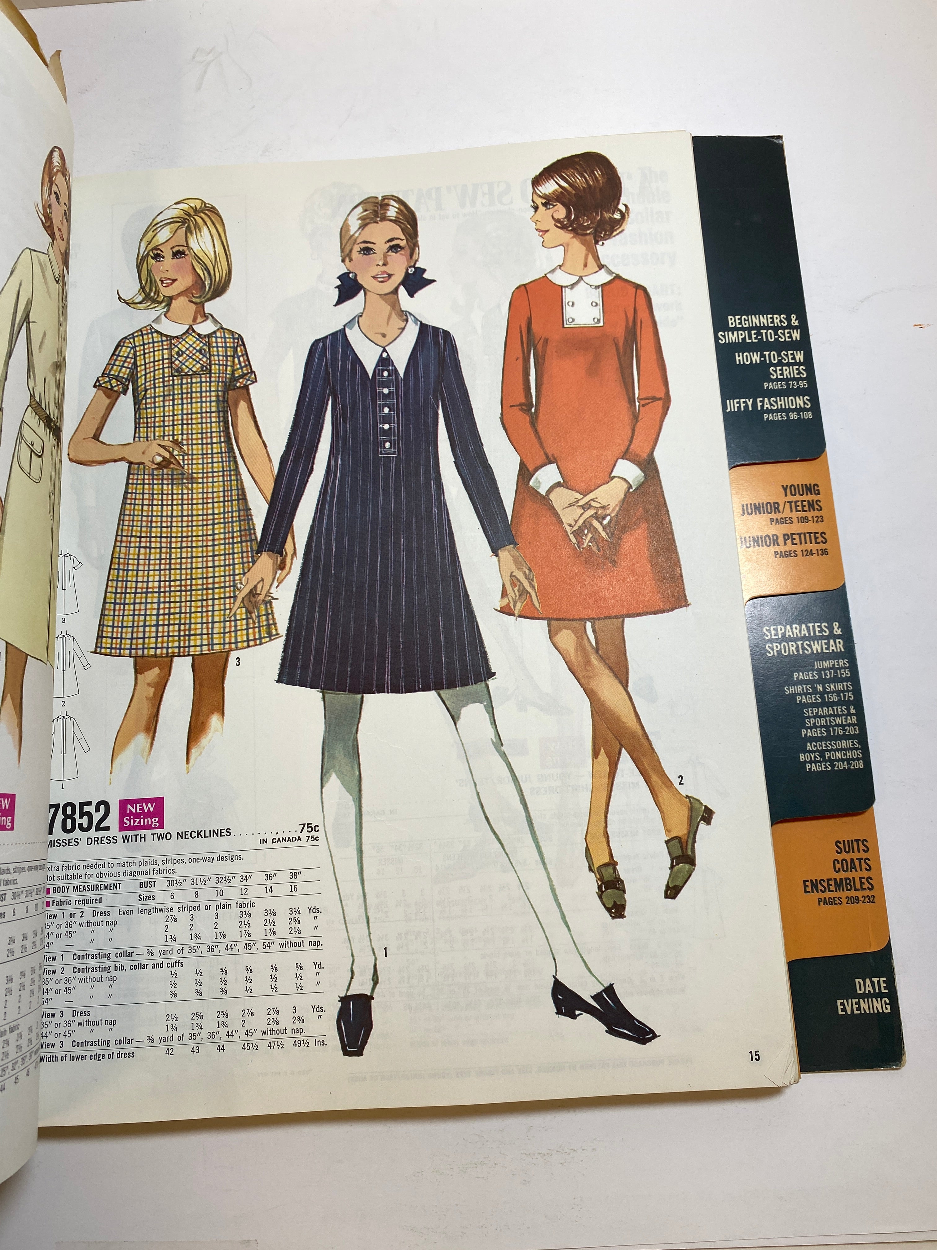 Simplicity 1968 School Counter Catalog Book