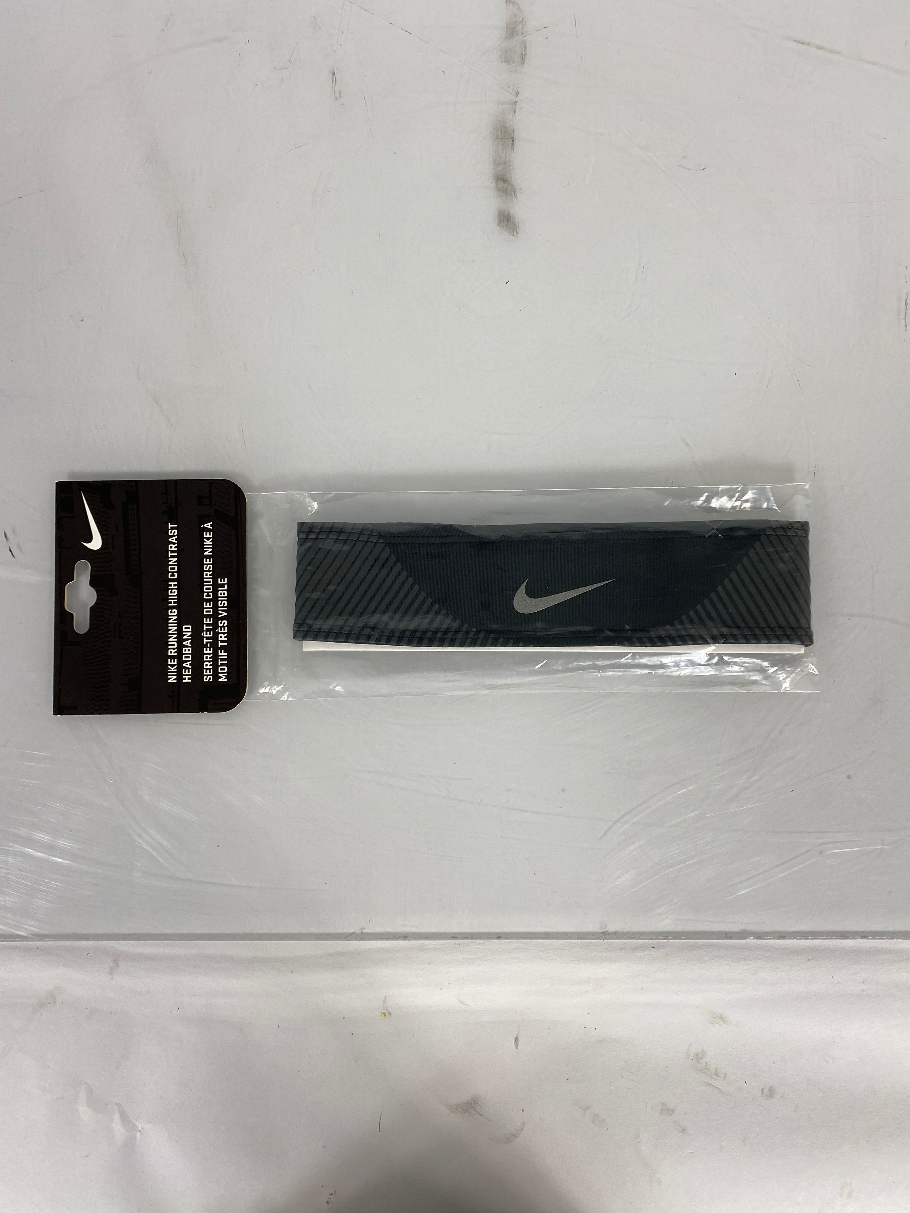 Nike Running High Contrast Black Unisex Headband