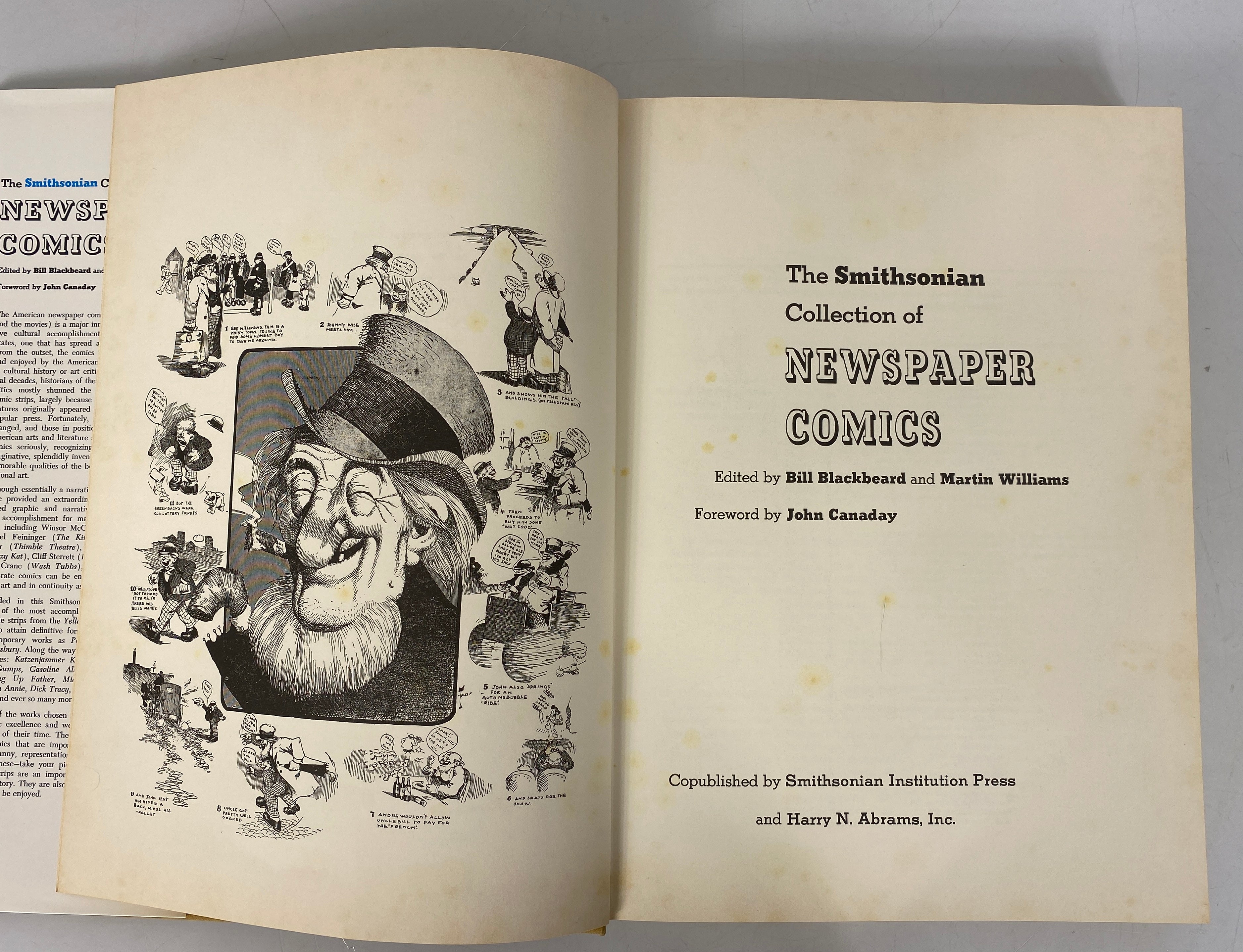 The Smithsonian Collection of Newspaper Comics 1977 HC DJ