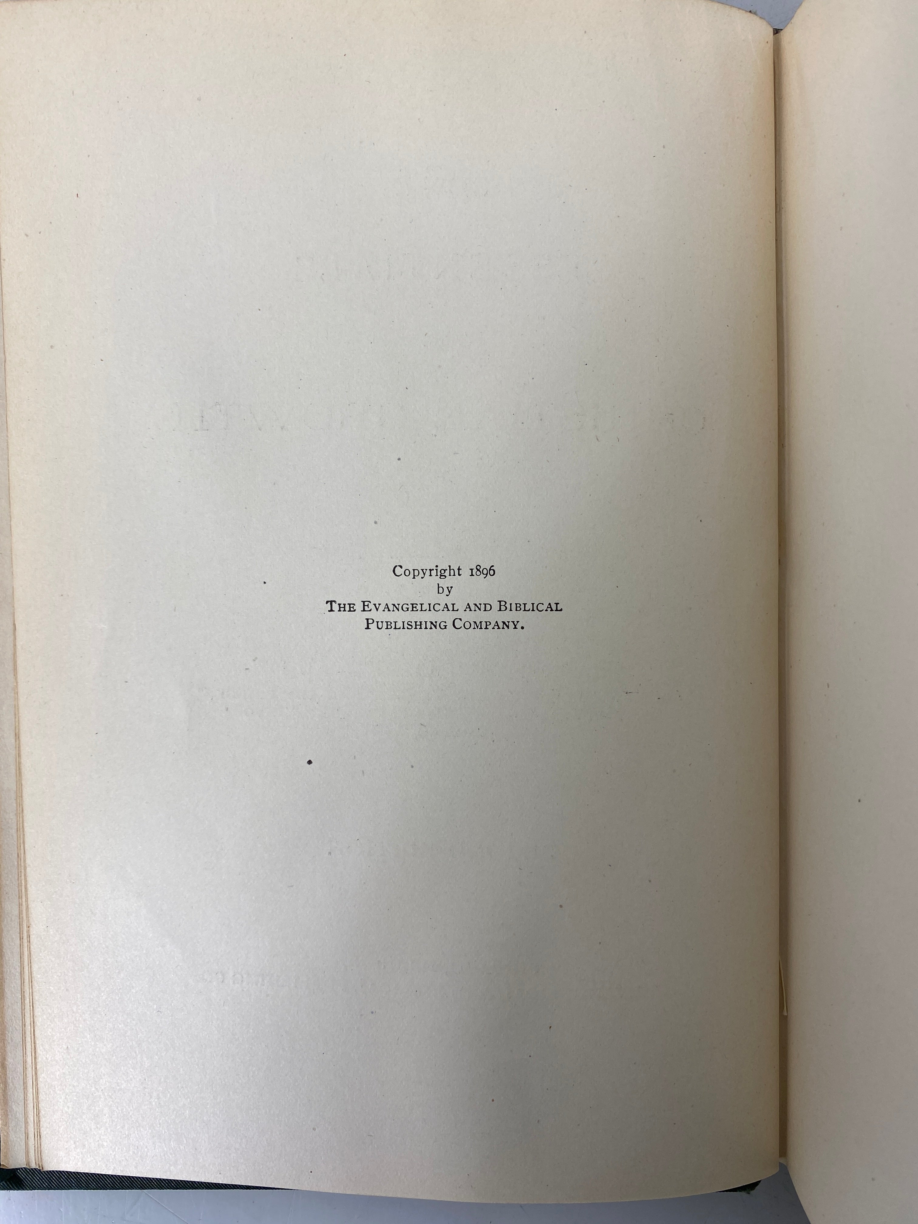 2 Edwin Faxon Osborn Volumes: Christian Growth/Foundation Stones 1896-1906 HC