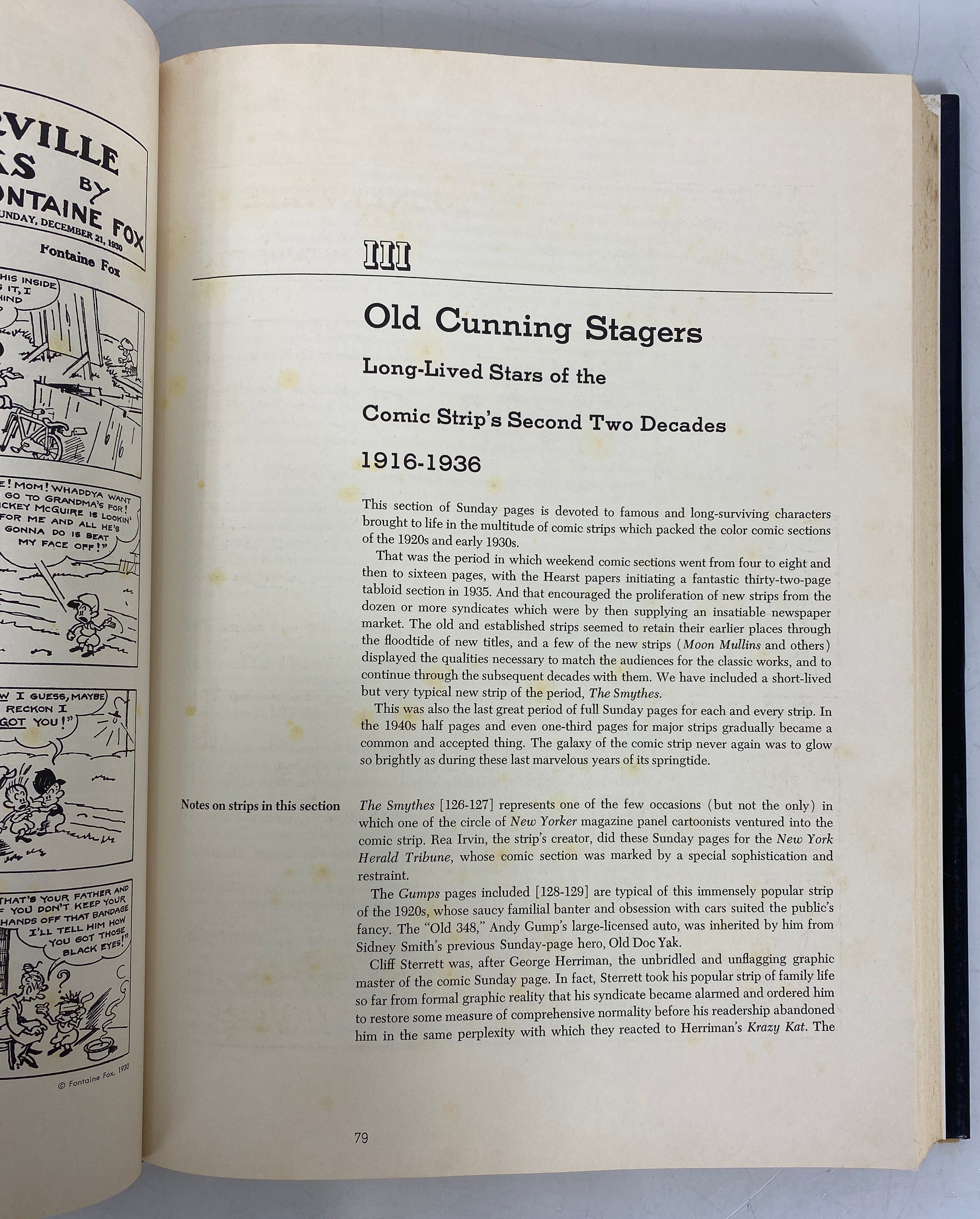 The Smithsonian Collection of Newspaper Comics 1977 HC DJ