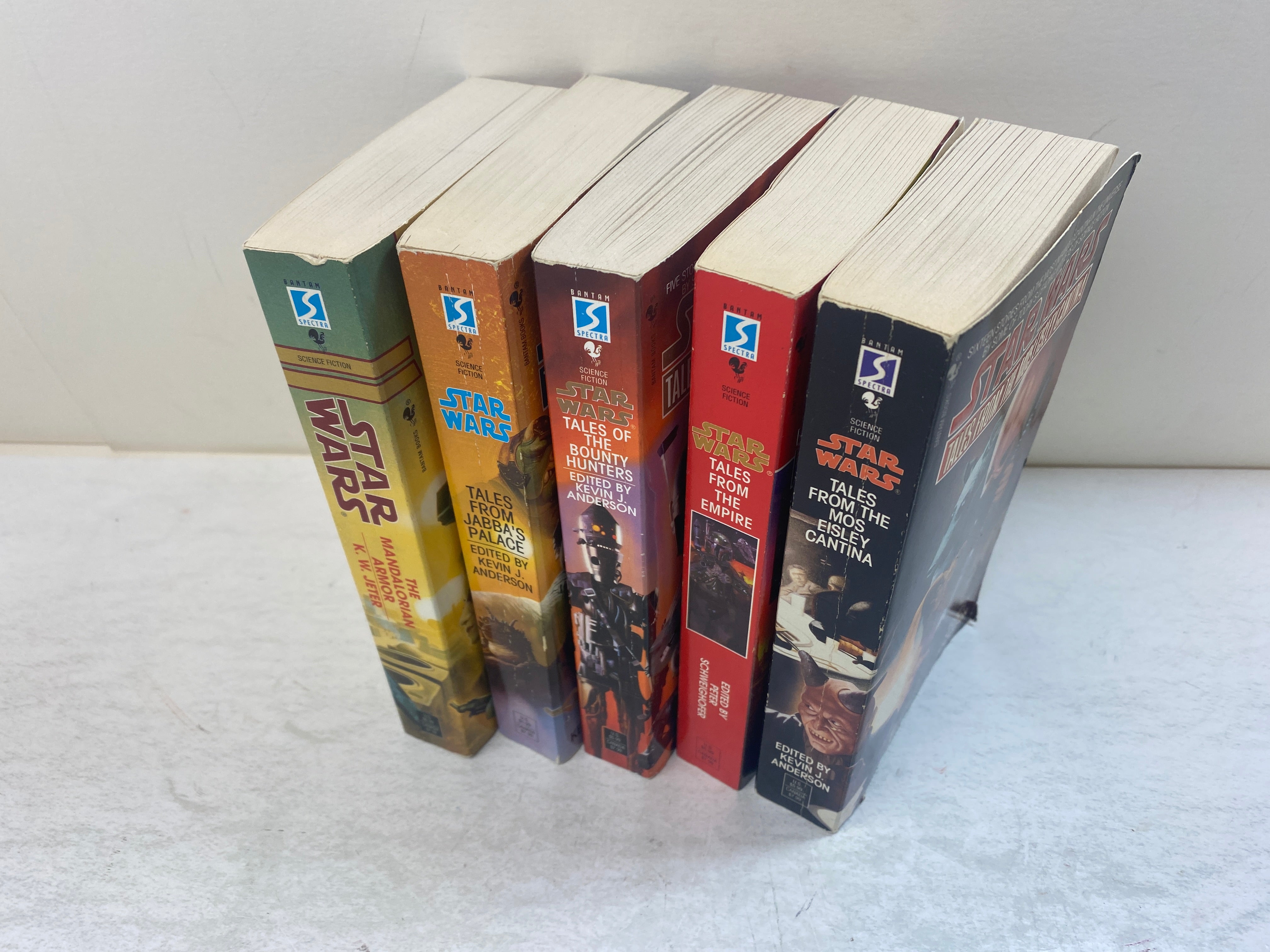 Lot of 5 Star Wars Paperbacks 1995-1998