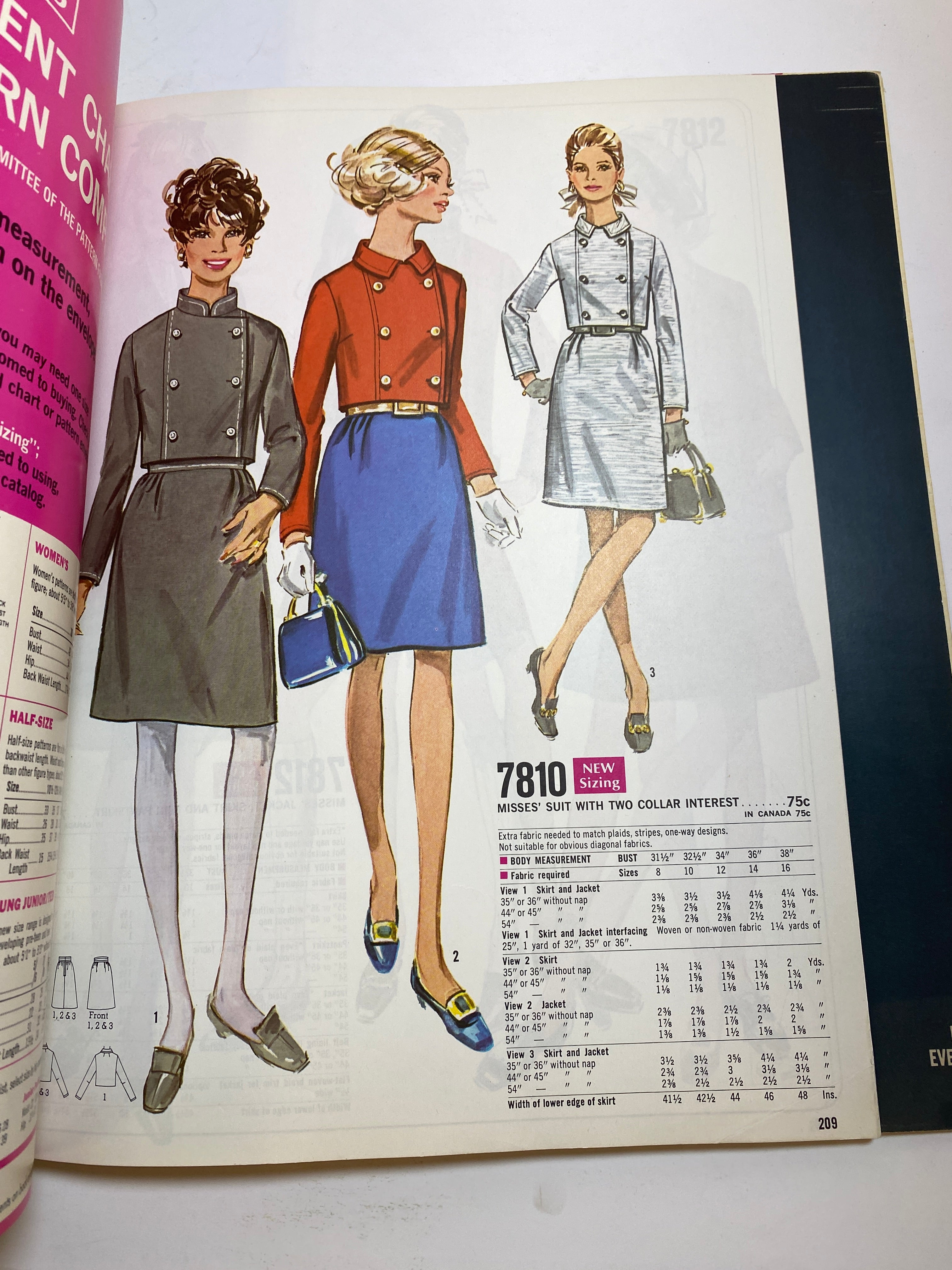 Simplicity 1968 School Counter Catalog Book