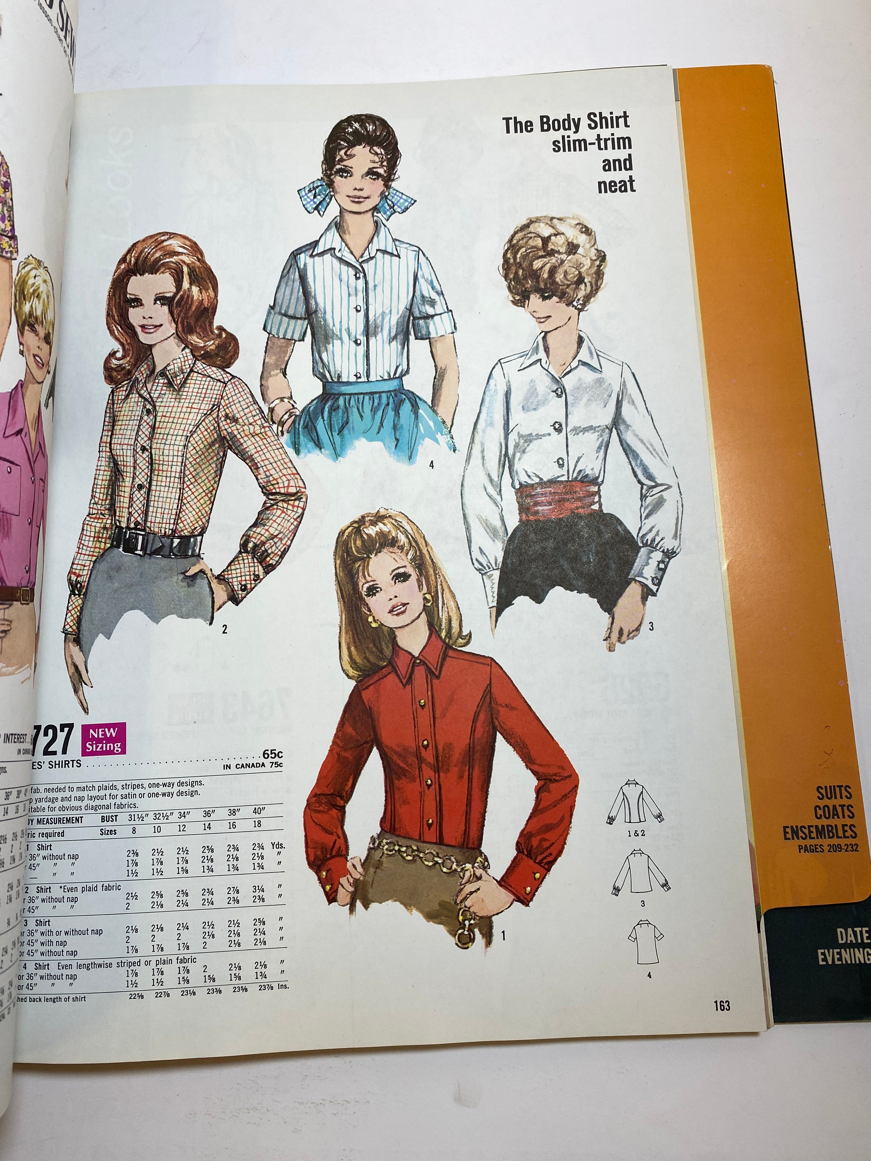 Simplicity 1968 School Counter Catalog Book